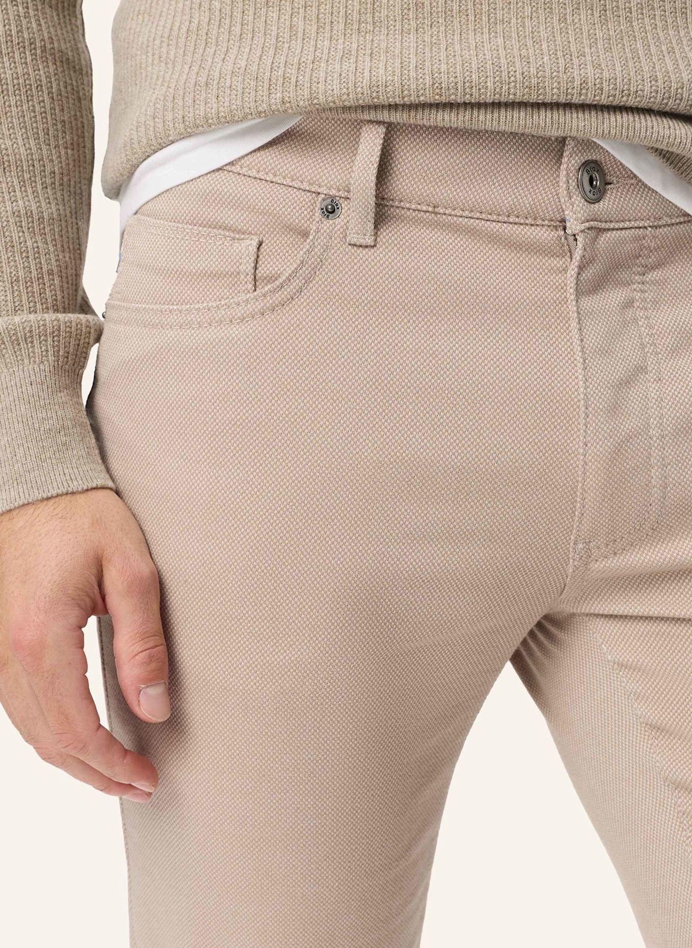 BRAX Five-Pocket-Hose STYLE CADIZ: BEIGE