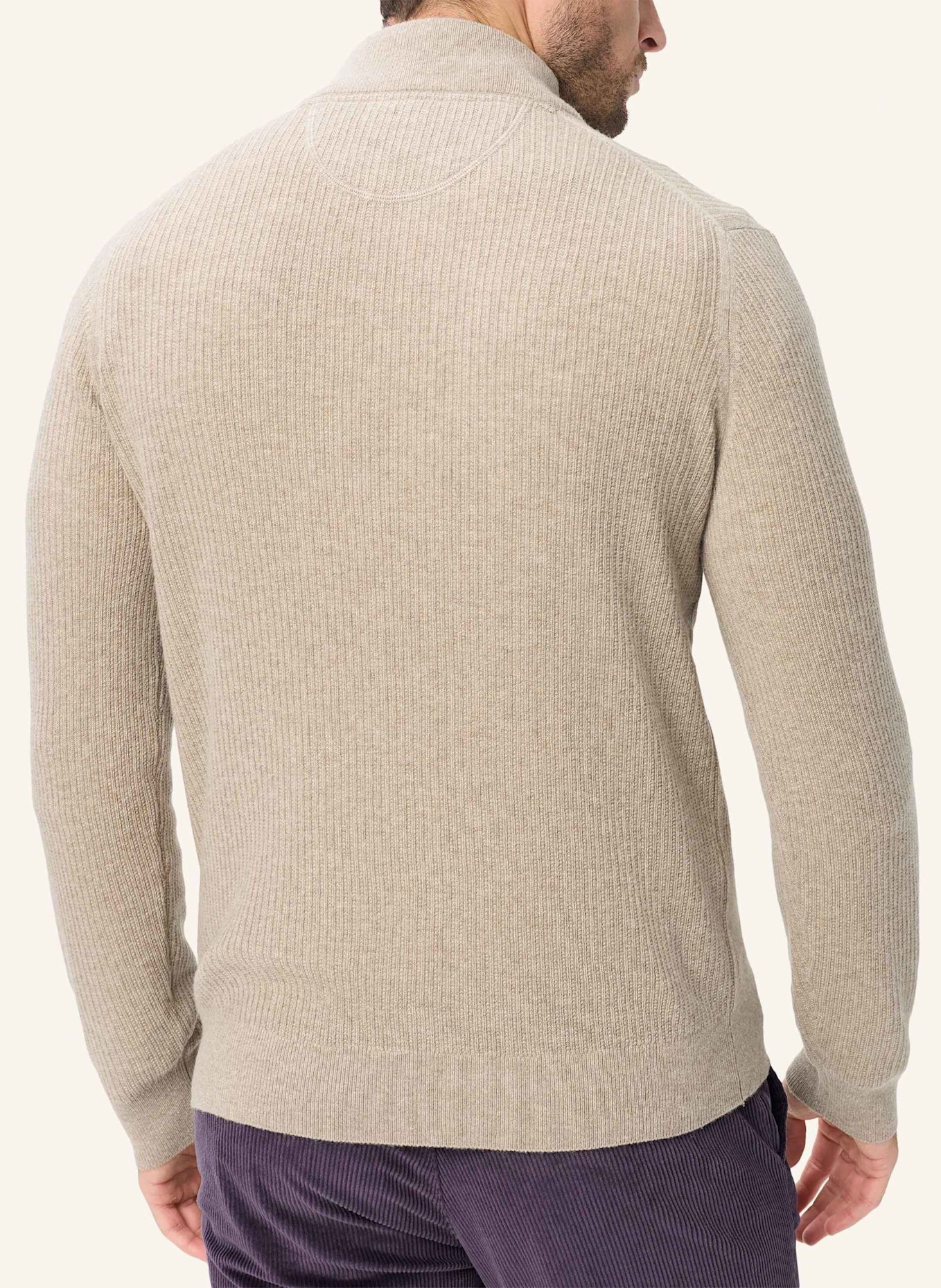 BRAX Strickpullover STYLE STEFFEN: BRAUN