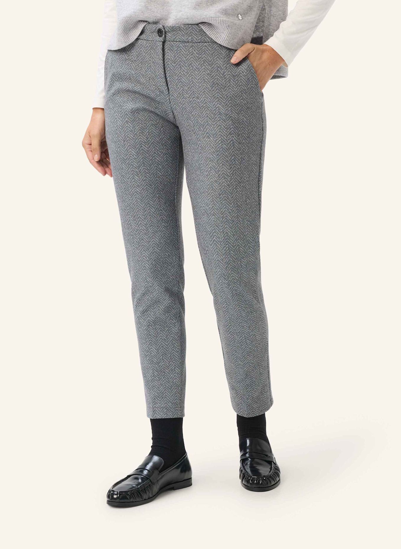 BRAX Flatfronthose|Chino STYLE MARON S: GRAU