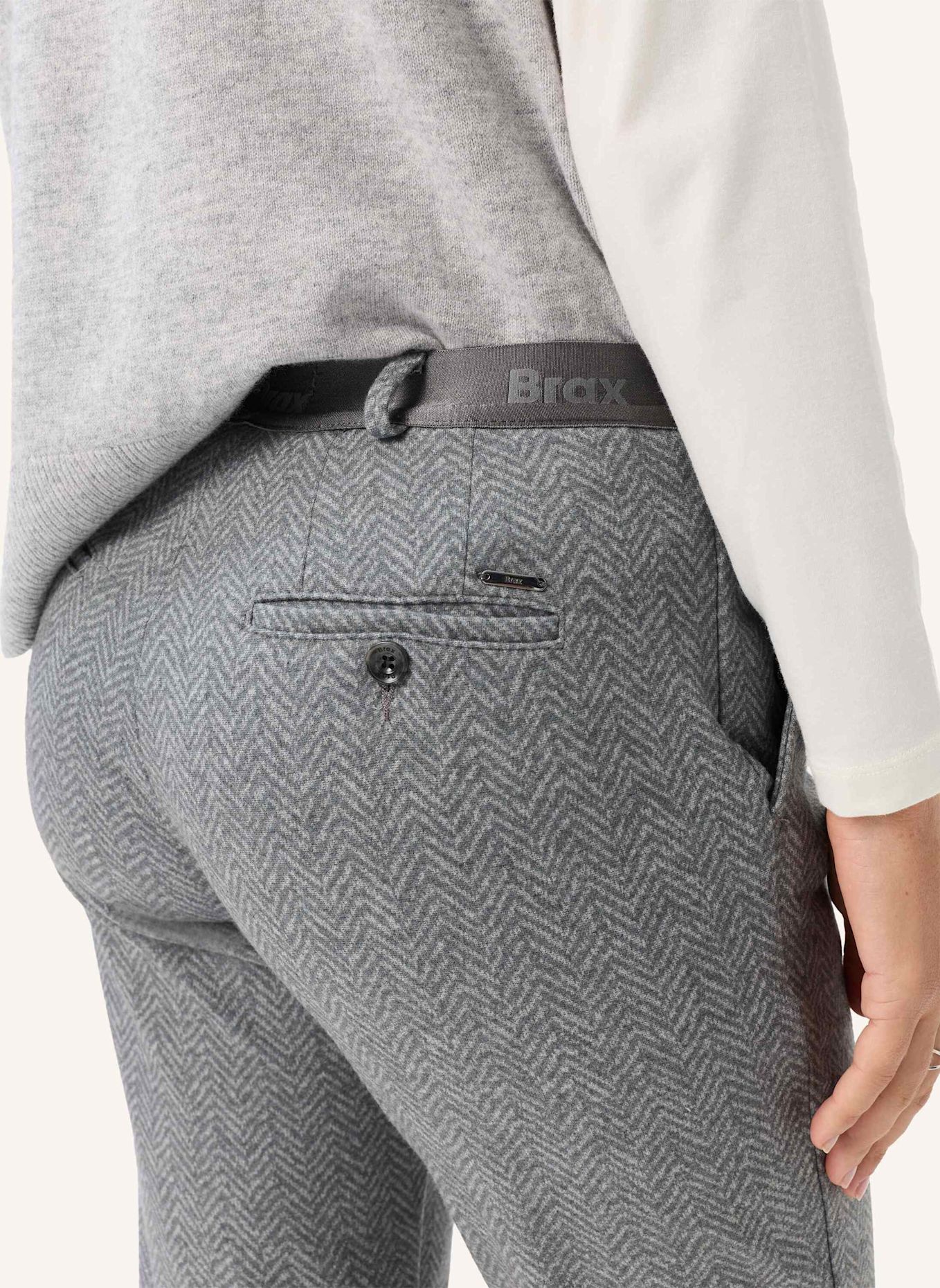 BRAX Flatfronthose|Chino STYLE MARON S: GRAU