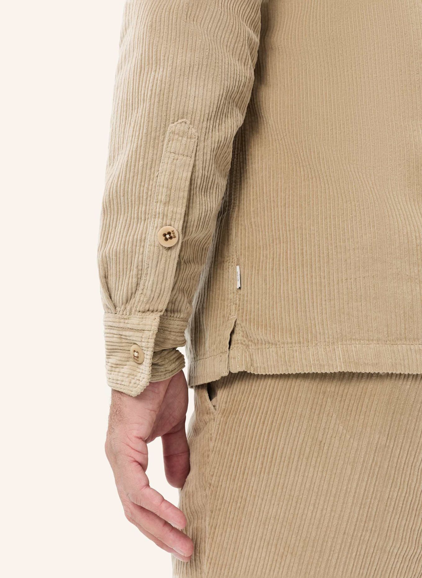 BRAX Overshirt STYLE KAY: BEIGE