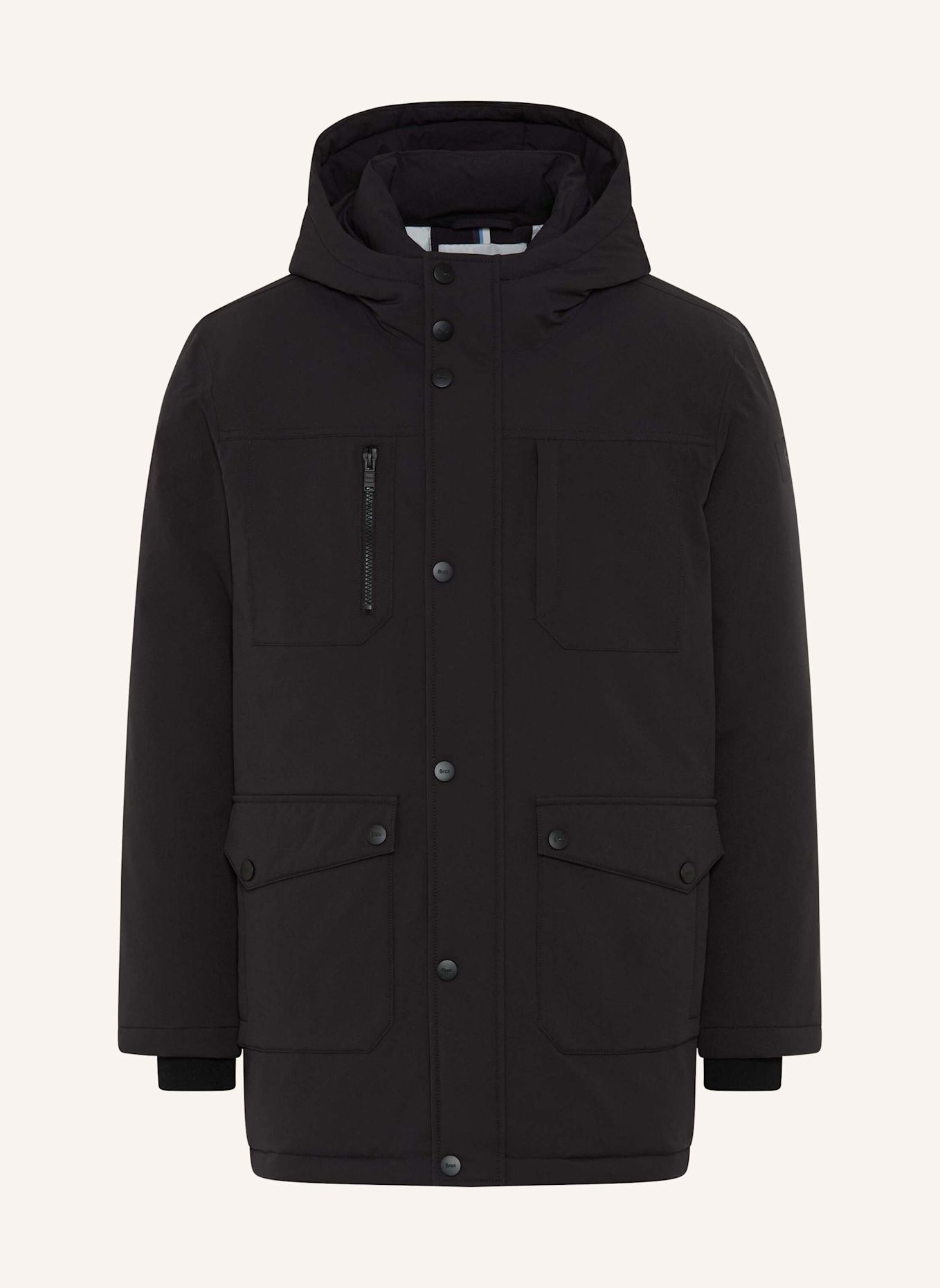 BRAX Parka STYLE GLENN: DUNKELGRAU
