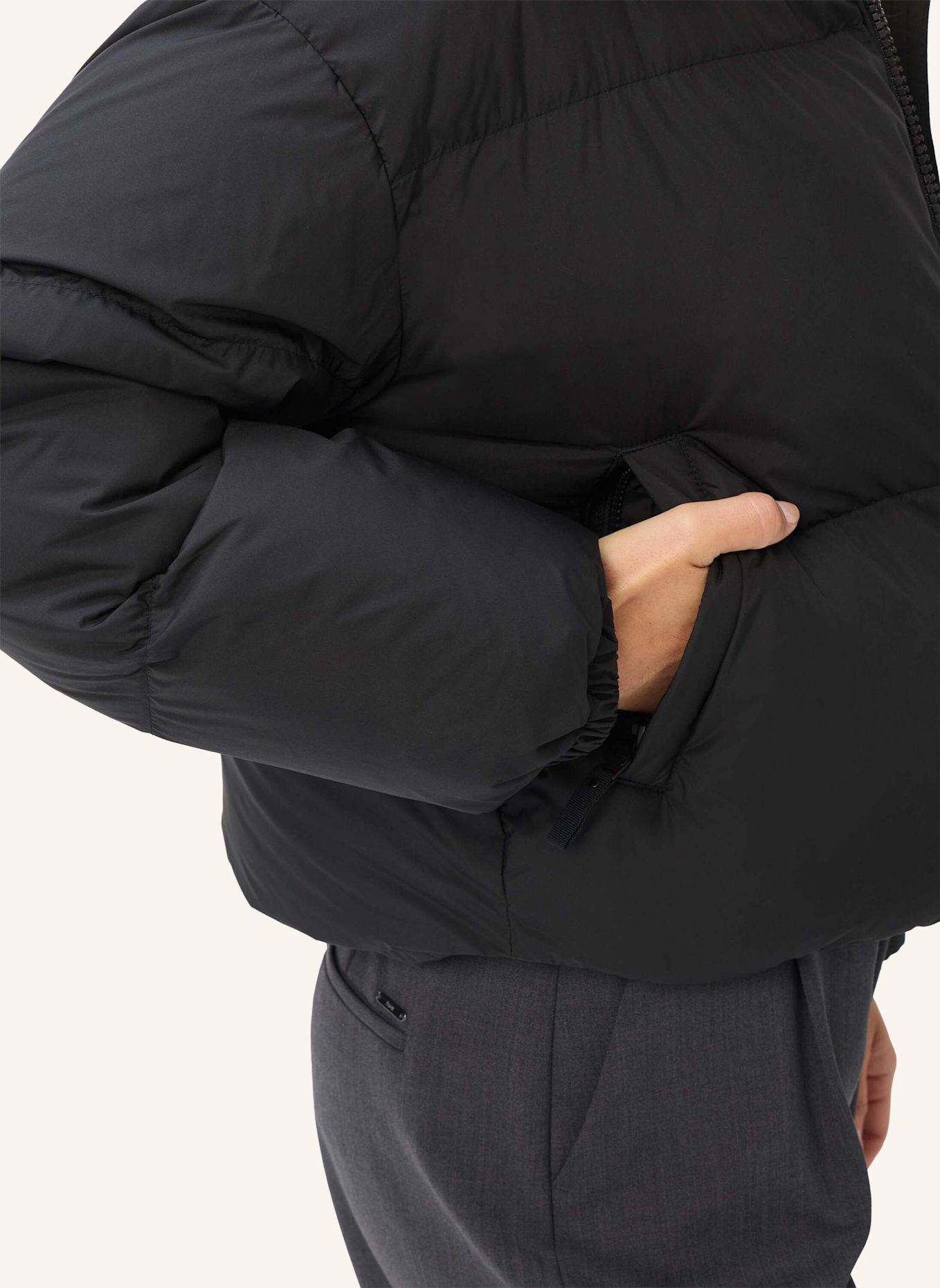 BRAX Pufferjacket STYLE TESSA: SCHWARZ