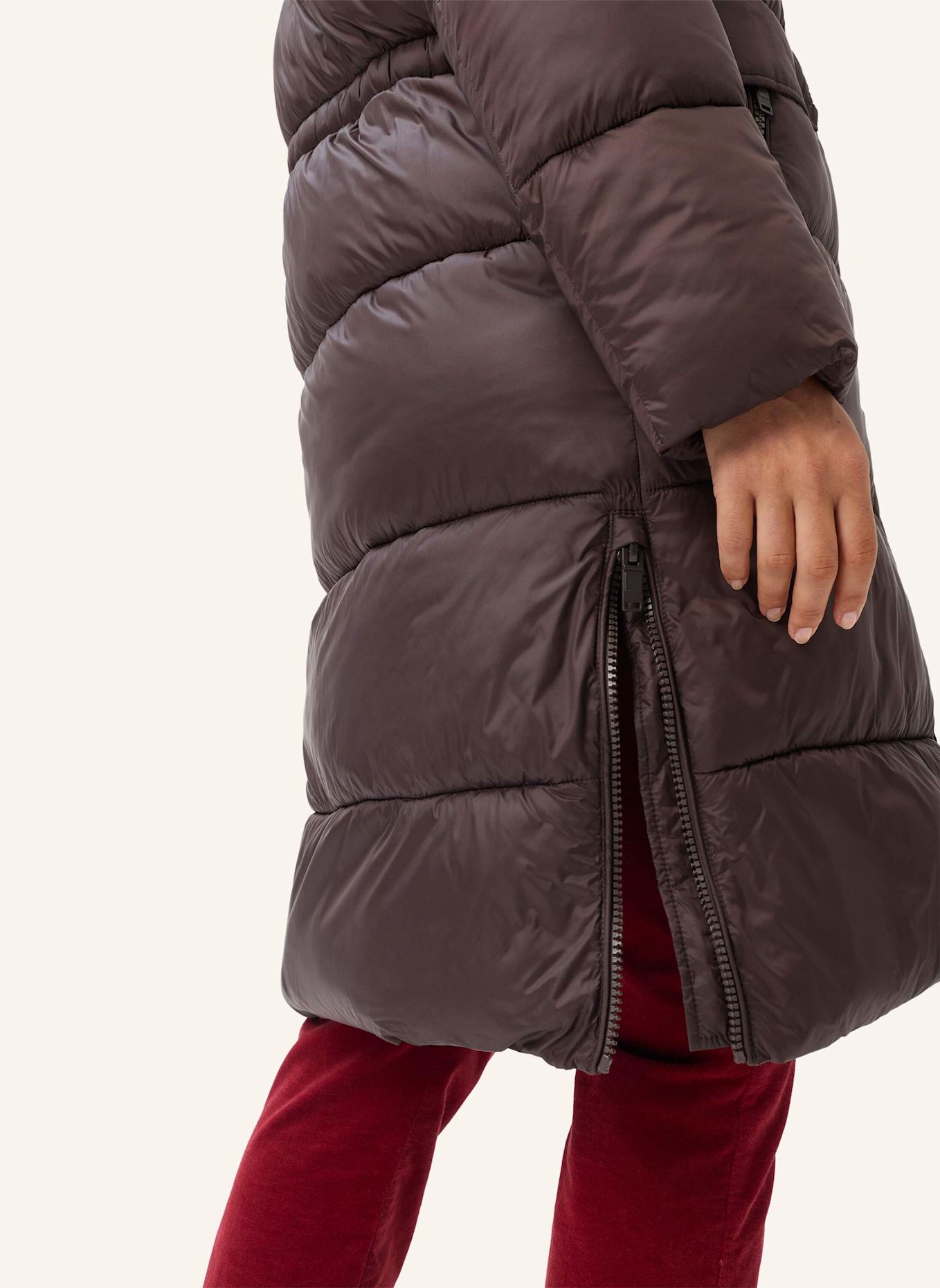 BRAX Puffercoat STYLE TINA: BRAUN