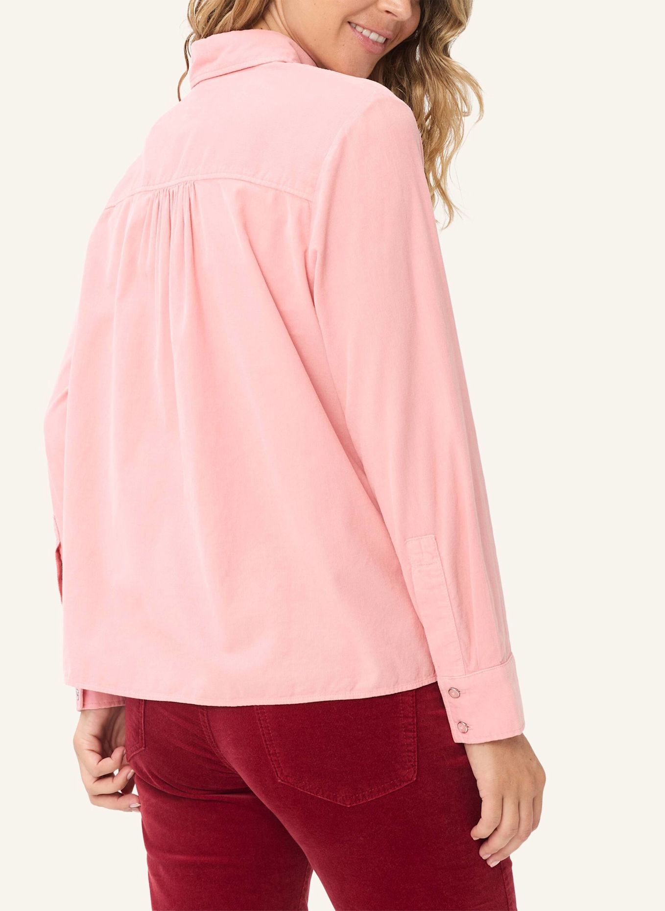 BRAX Hemdbluse STYLE VICA: ROSA