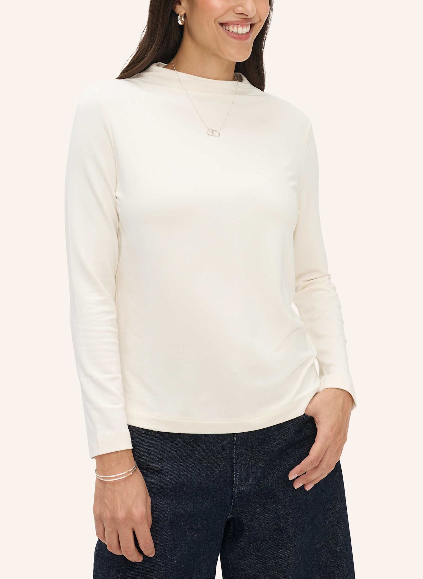 BRAX Shirt STYLE CARINA L: BEIGE