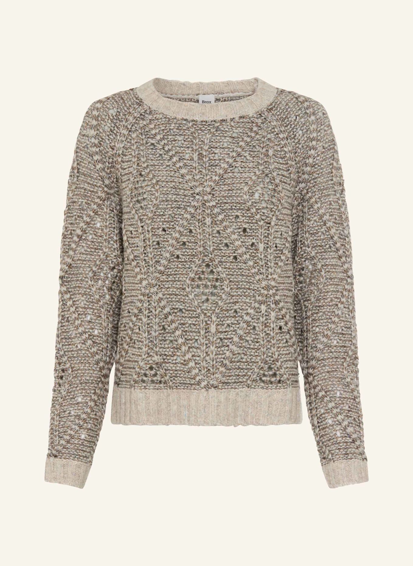 BRAX Strickpullover STYLE LOLA: BEIGE