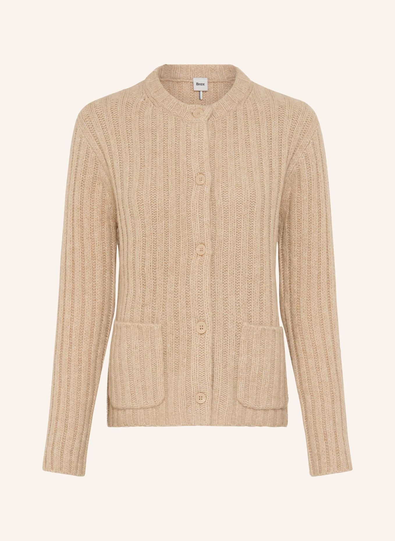 BRAX Strickjacke STYLE ANN: BEIGE