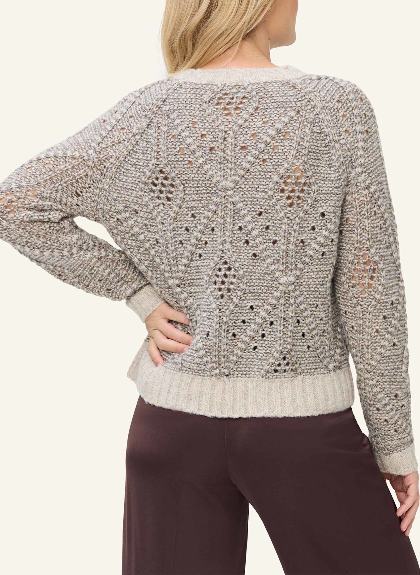 BRAX Strickpullover STYLE LOLA: BEIGE