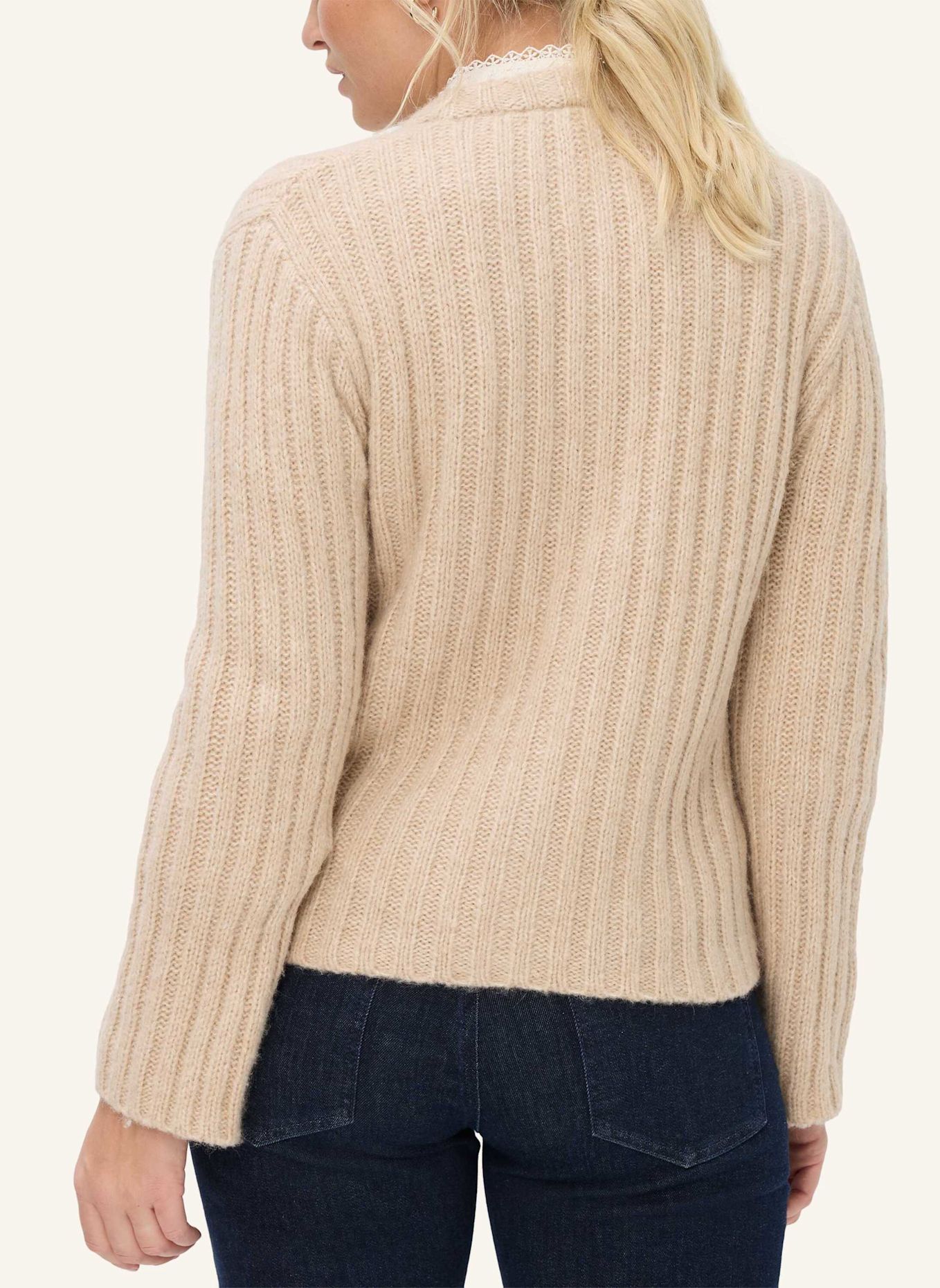 BRAX Strickjacke STYLE ANN: BEIGE