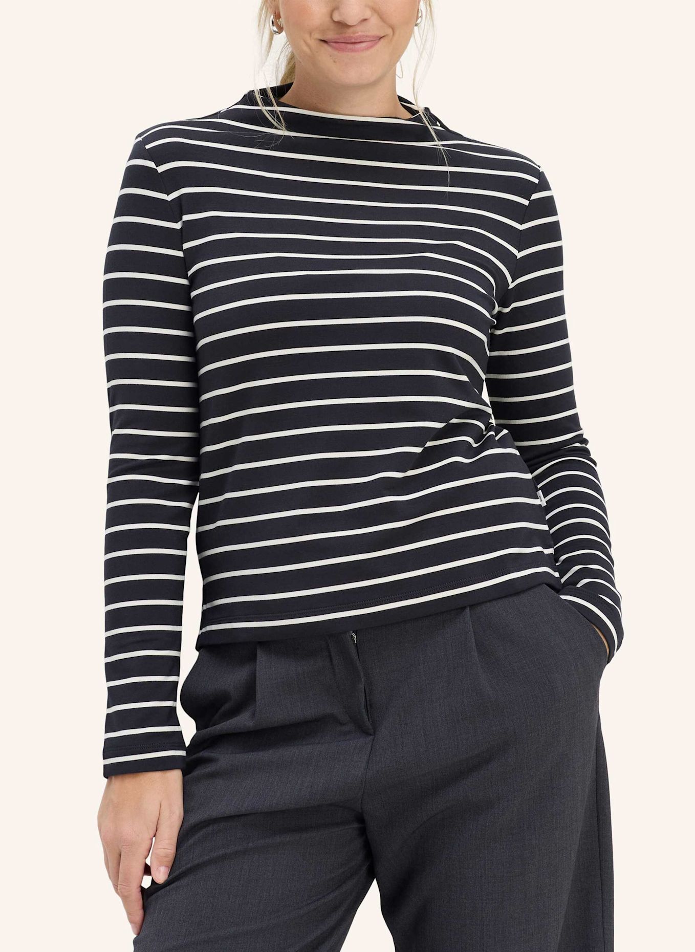 BRAX Shirt STYLE CARINA L: GRAU