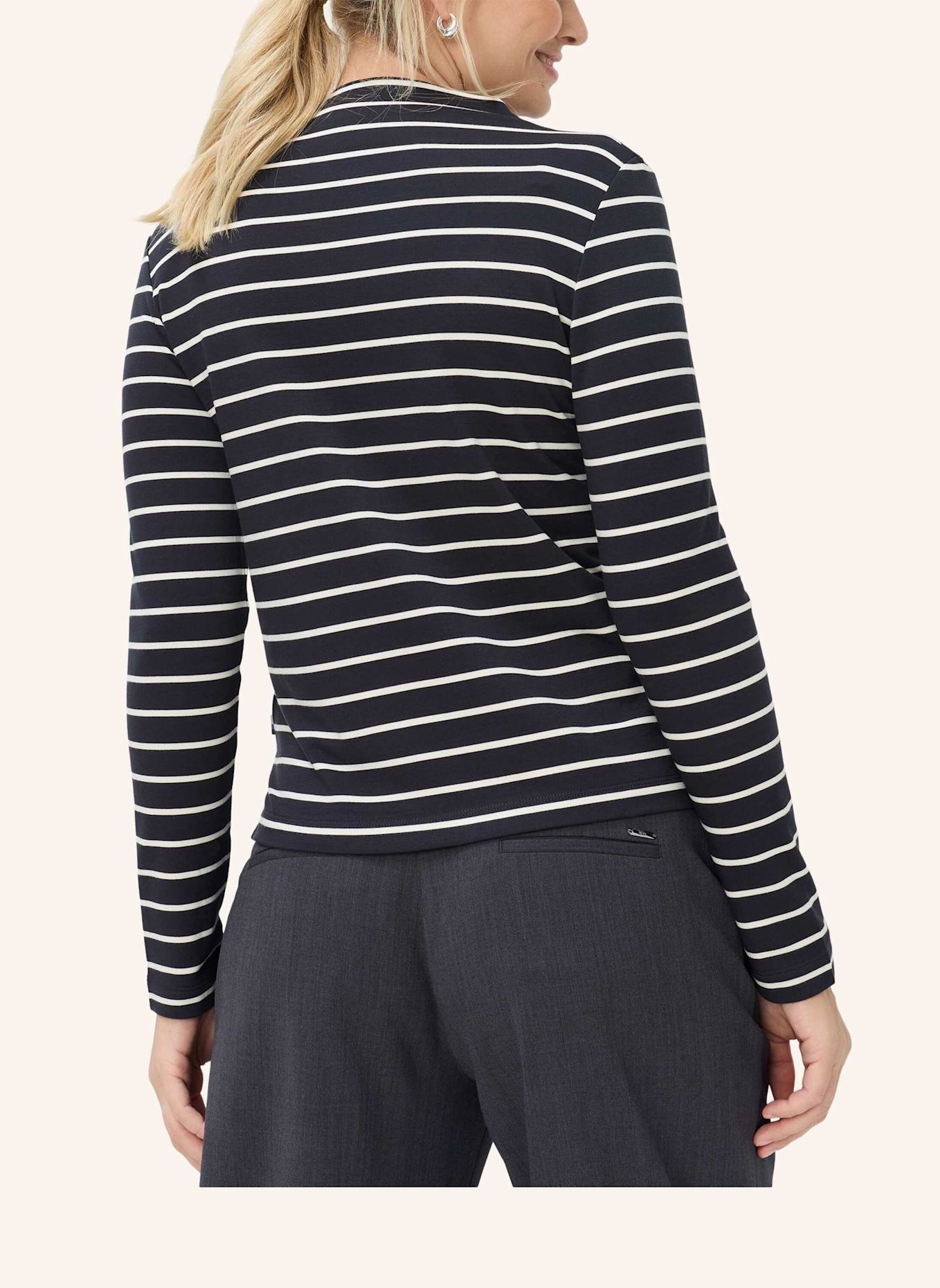BRAX Shirt STYLE CARINA L: GRAU
