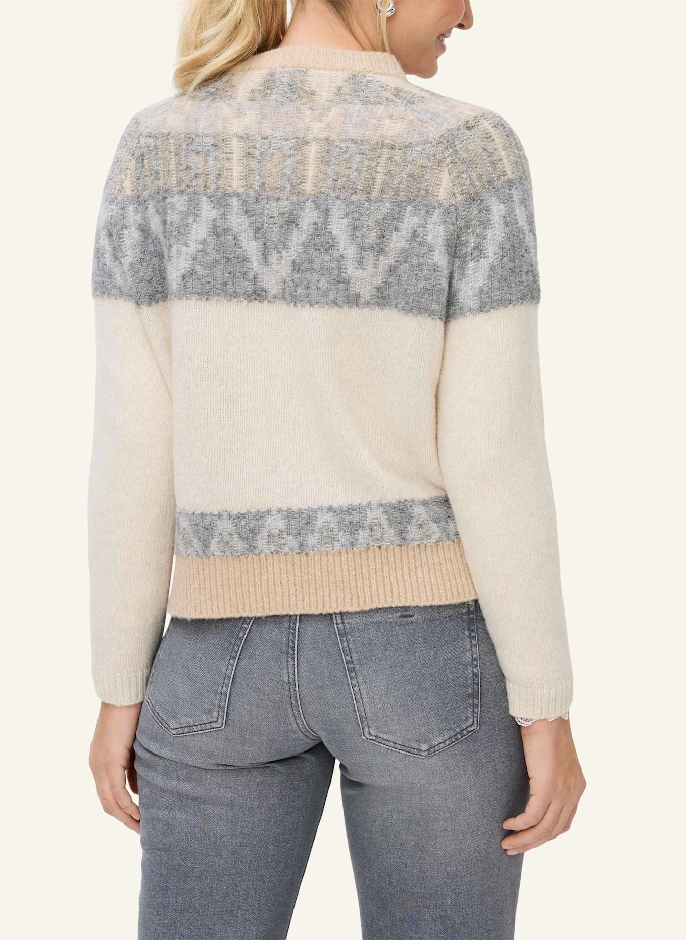 BRAX Strickpullover STYLE NALA: BEIGE