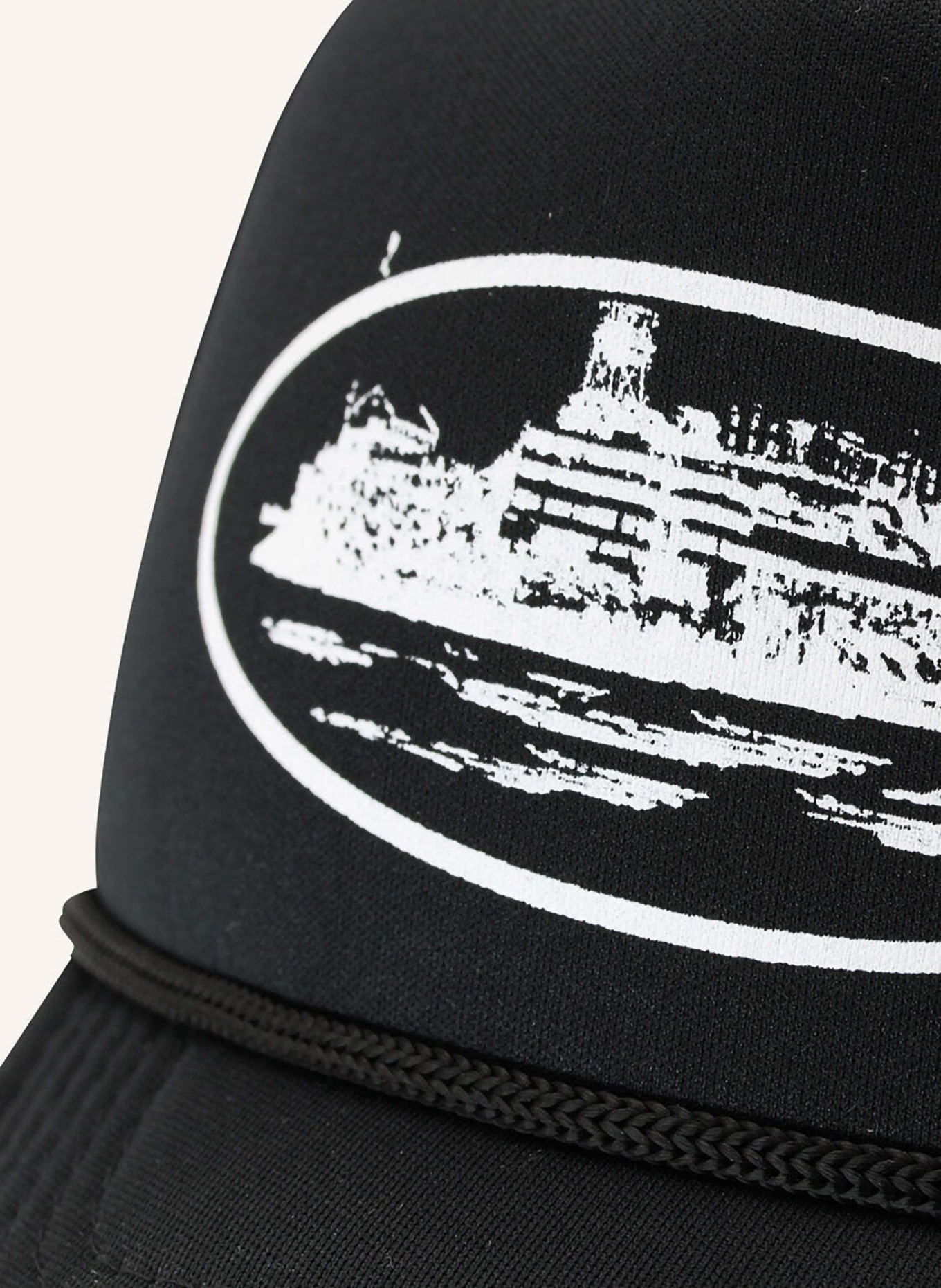 Corteiz Cap ALCATRAZ TRUCKER BY BIBO, Farbe: SCHWARZ (Bild 3)