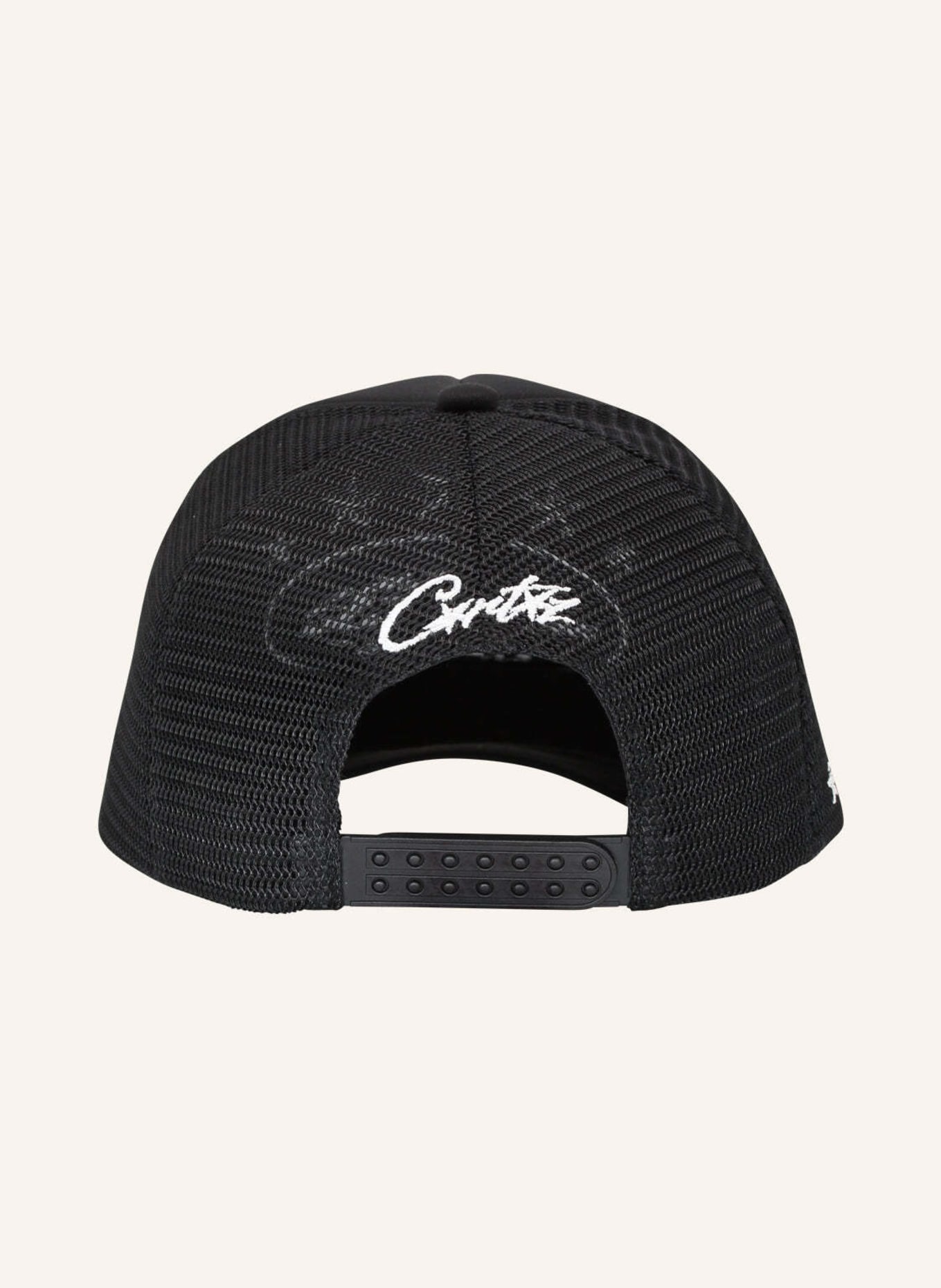 Corteiz Cap 5 STARZ ALCATRAZ TRUCKER BY BIBO, Farbe: SCHWARZ (Bild 2)