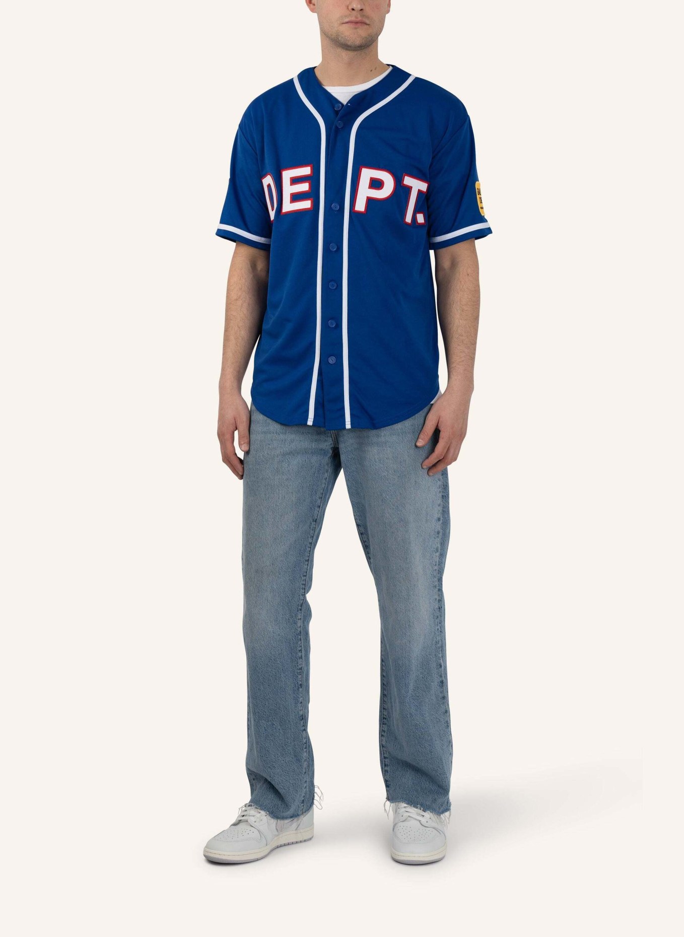 GALLERY DEPT. Jersey ECHO PARK BASEBALL BY BIBO, Farbe: BLAU (Bild 1)