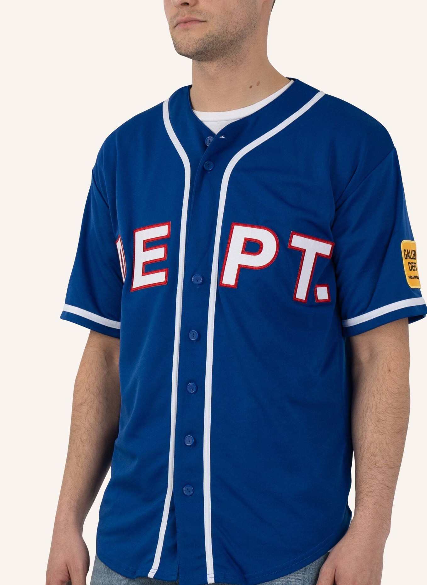 GALLERY DEPT. Jersey ECHO PARK BASEBALL BY BIBO, Farbe: BLAU (Bild 5)