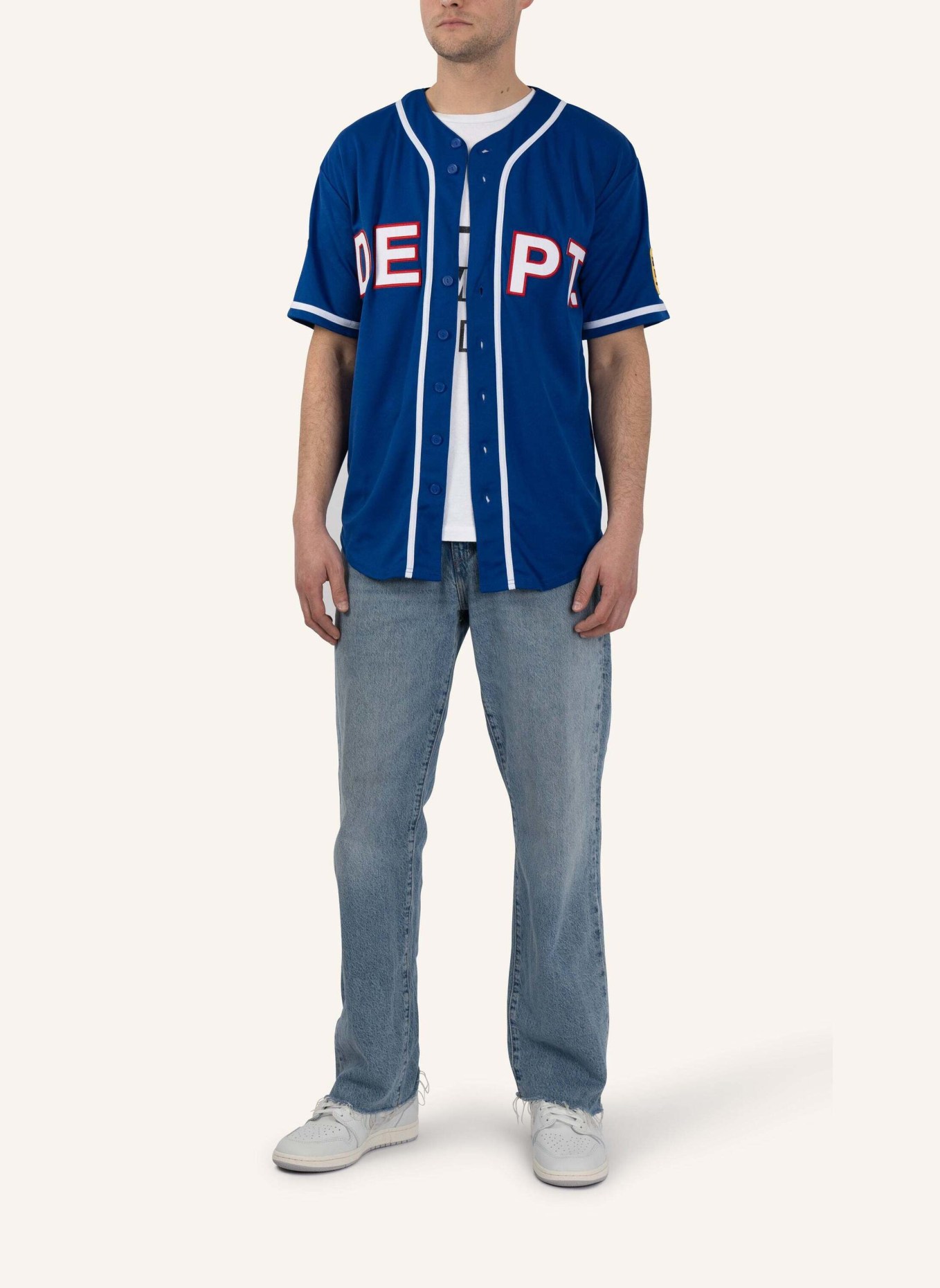 GALLERY DEPT. Jersey ECHO PARK BASEBALL BY BIBO, Farbe: BLAU (Bild 3)