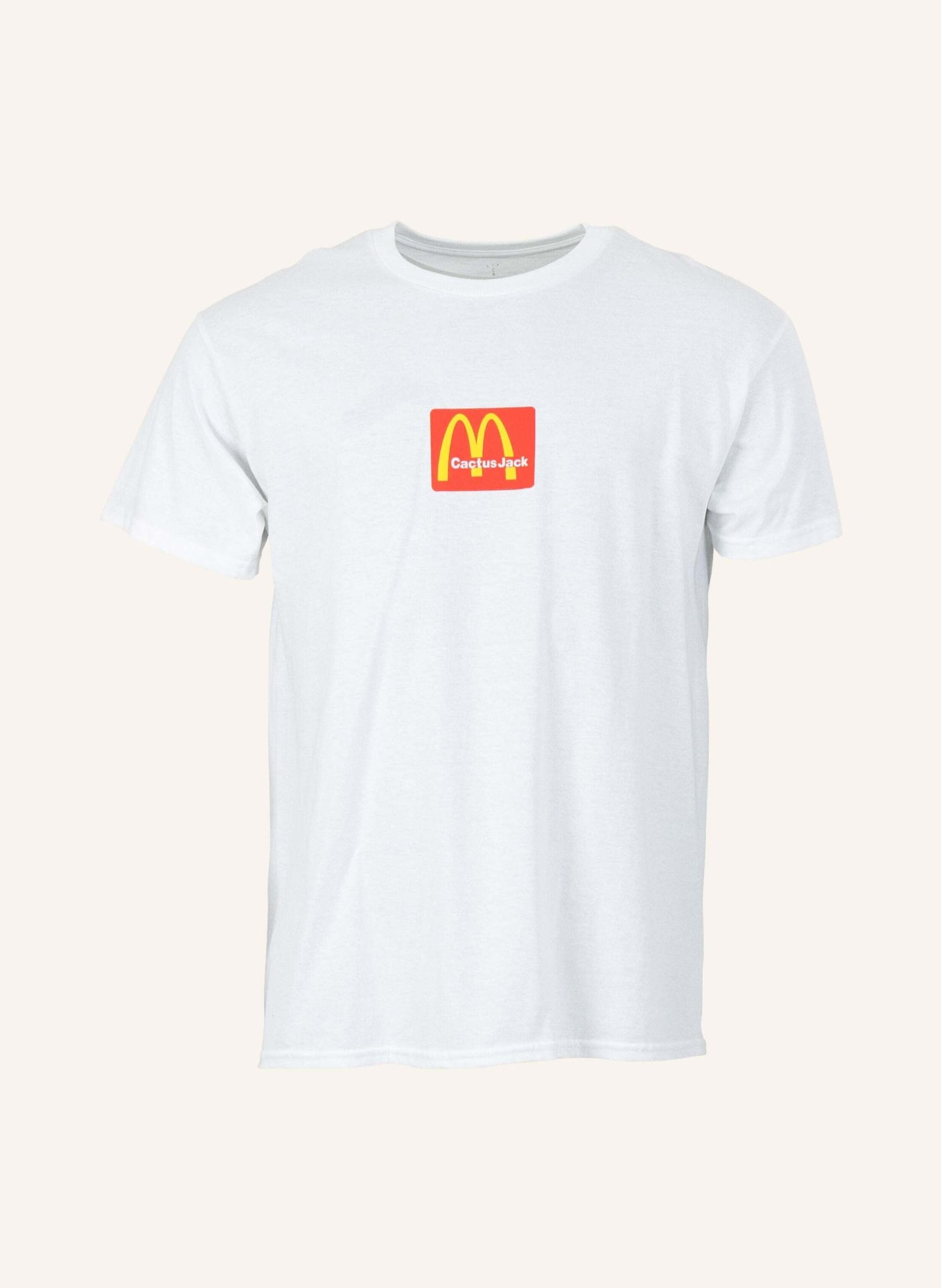 TRAVIS SCOTT T-Shirt MCDONALD'S SESAME BY BIBO, Farbe: WEISS (Bild 3)