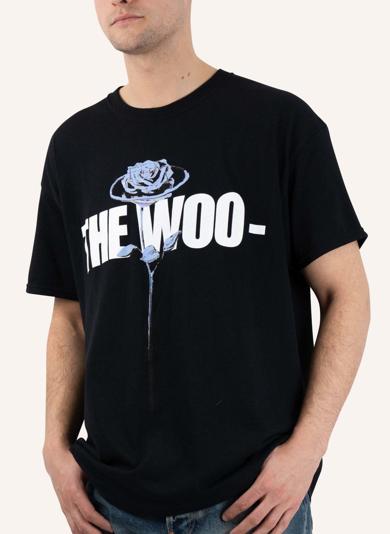 VLONE T-Shirt POP SMOKE THE WOO BY BIBO, Farbe: SCHWARZ (Bild 4)