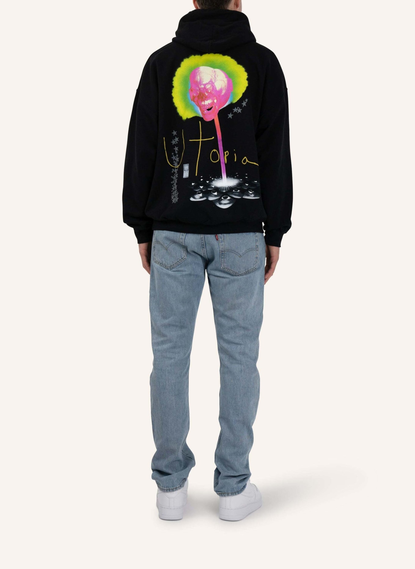 TRAVIS SCOTT Hoodie ASTROFEST LILLIPOP BY BIBO, Farbe: SCHWARZ (Bild 2)