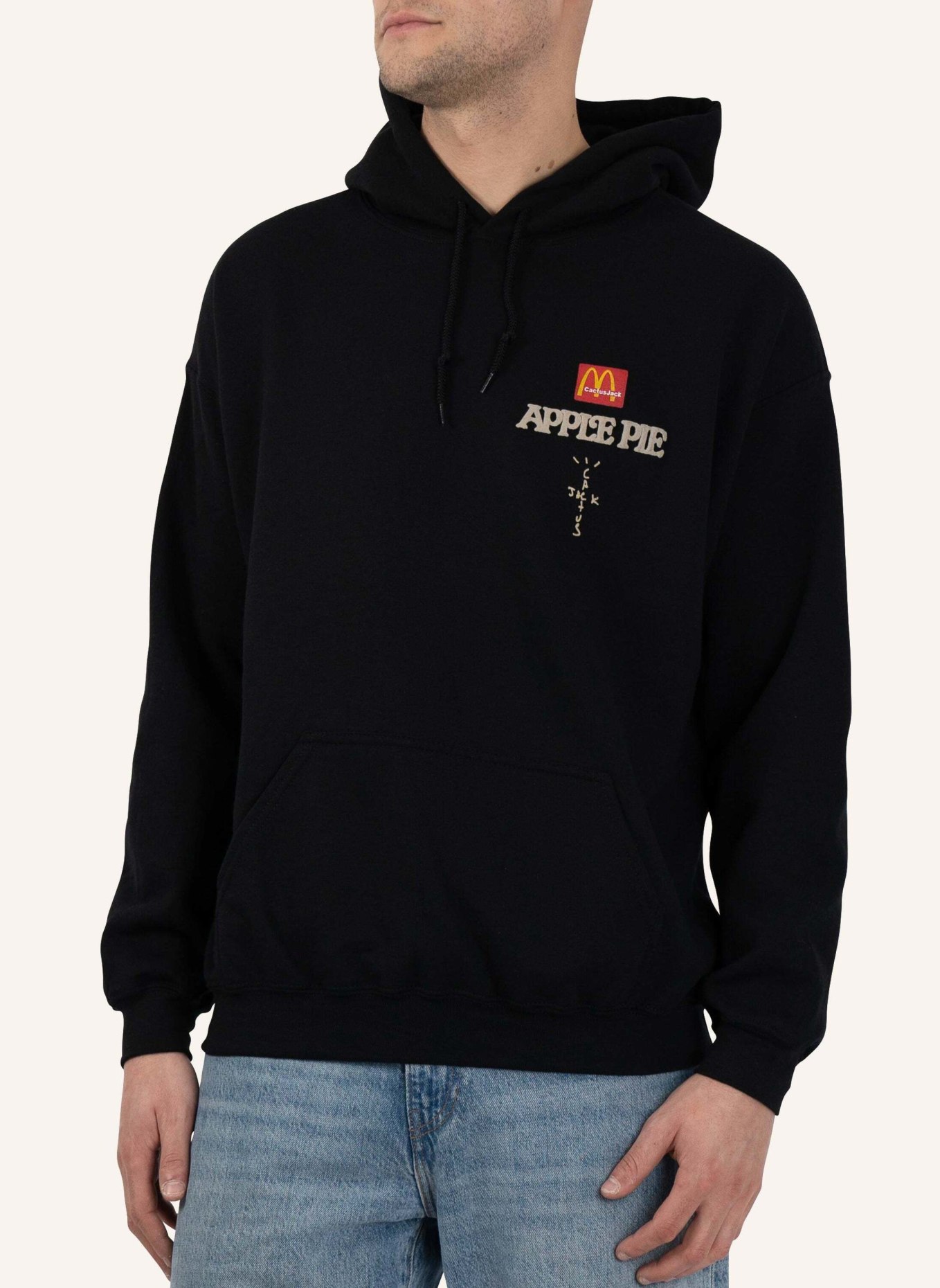 TRAVIS SCOTT Hoodie MCDONALD'S APPLE PIE BY BIBO, Farbe: SCHWARZ (Bild 4)