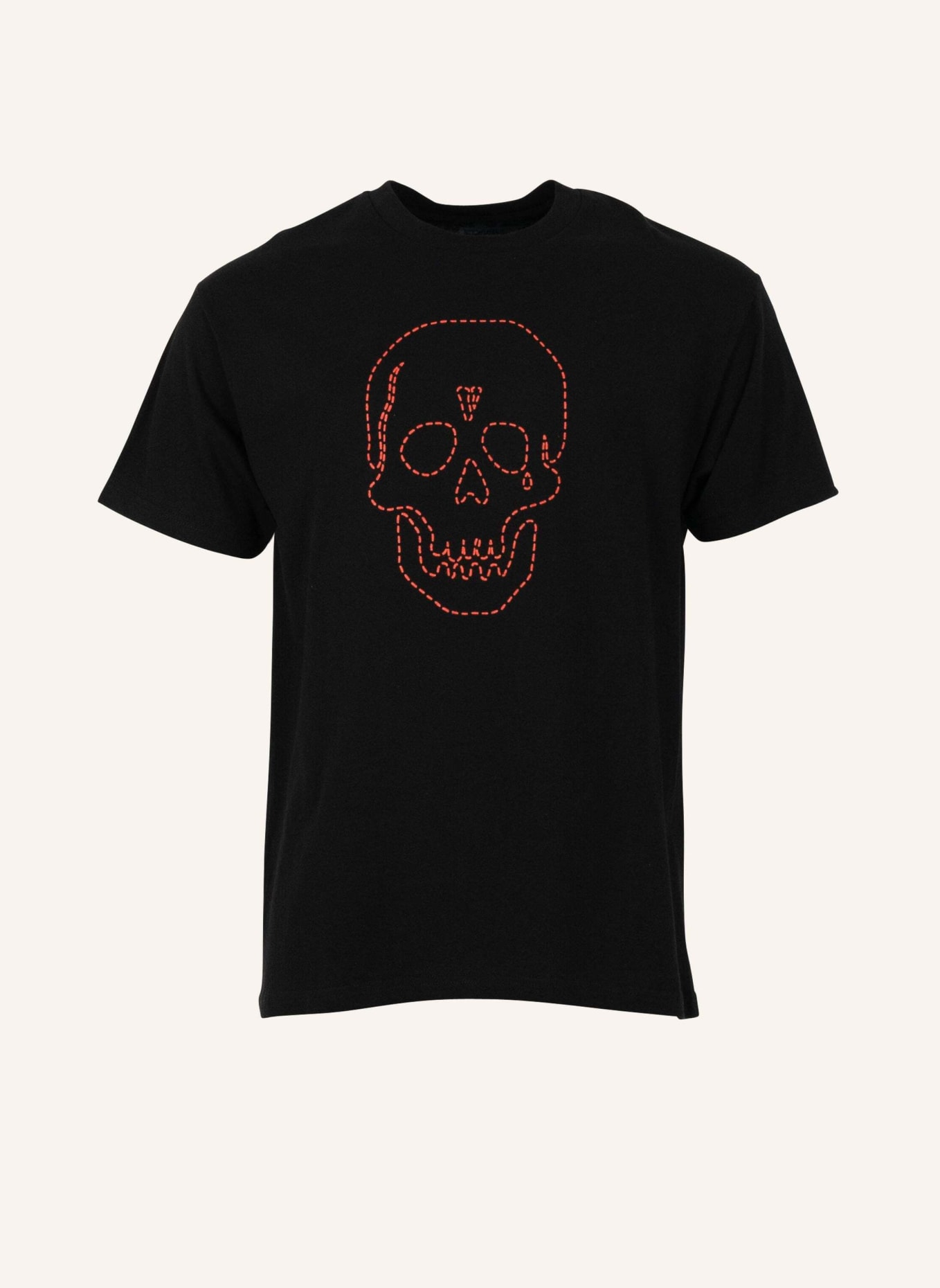 VLONE T-Shirt NEIGHBORHOOD SKULL BY BIBO, Farbe: SCHWARZ (Bild 3)