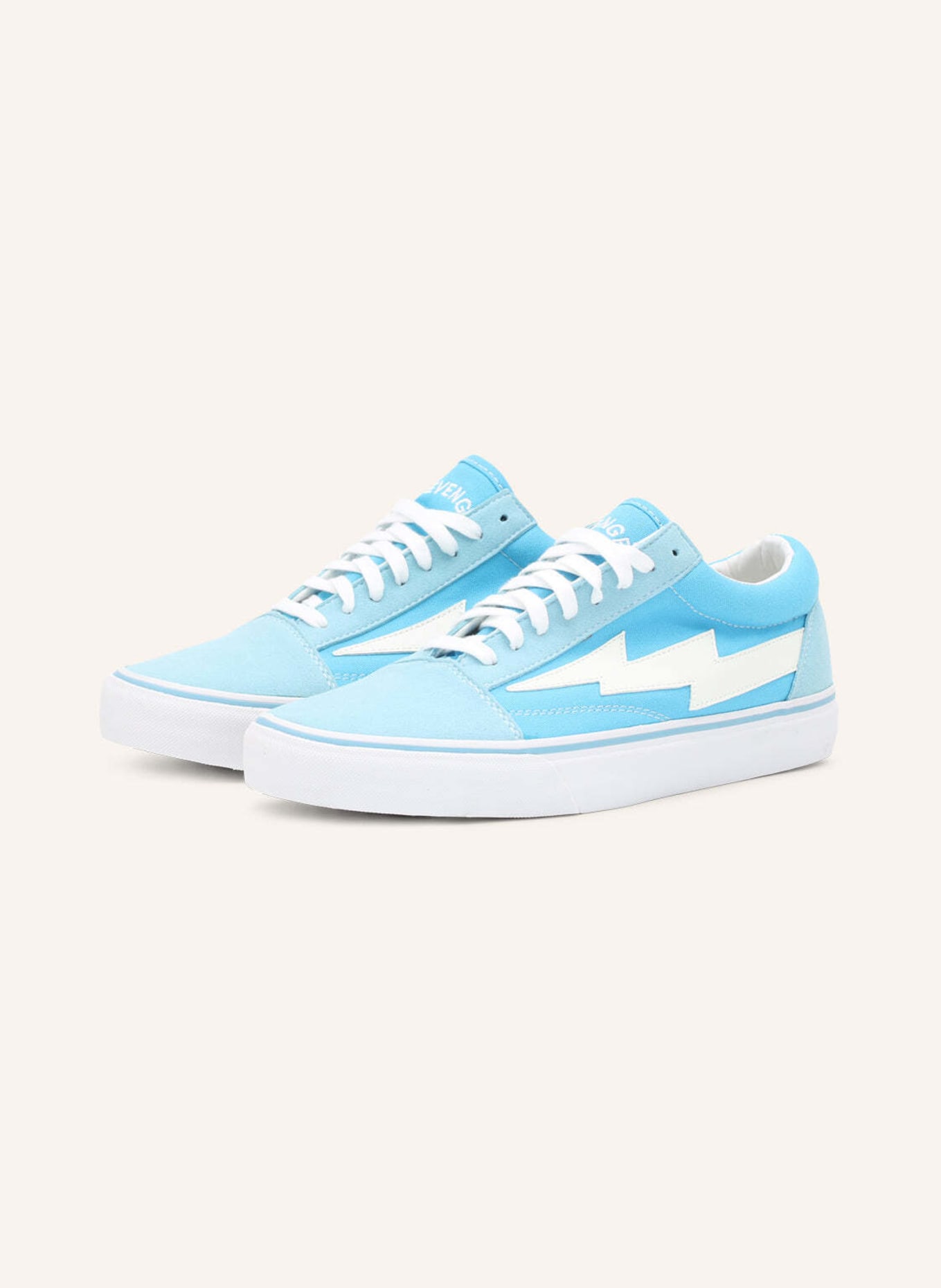 REVENGE X STORM Sneaker Sneaker LACED NUMBER 1 BY BIBO, Farbe: HELLBLAU (Bild 1)