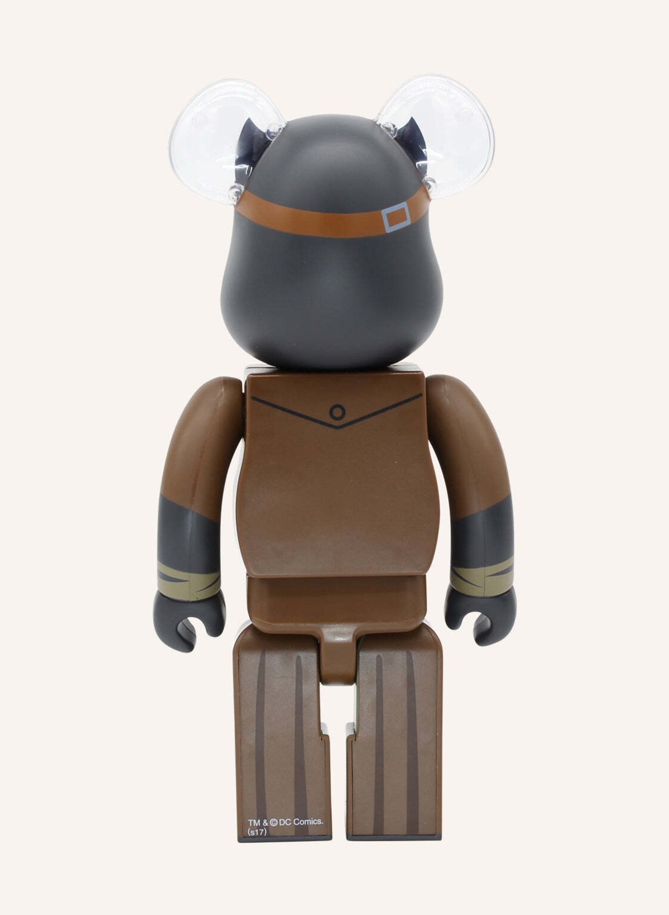 MEDICOM Figur BE@RBRICK KNIGHTMARE BATMAN 400% BY BIBO, Farbe: BRAUN (Bild 2)