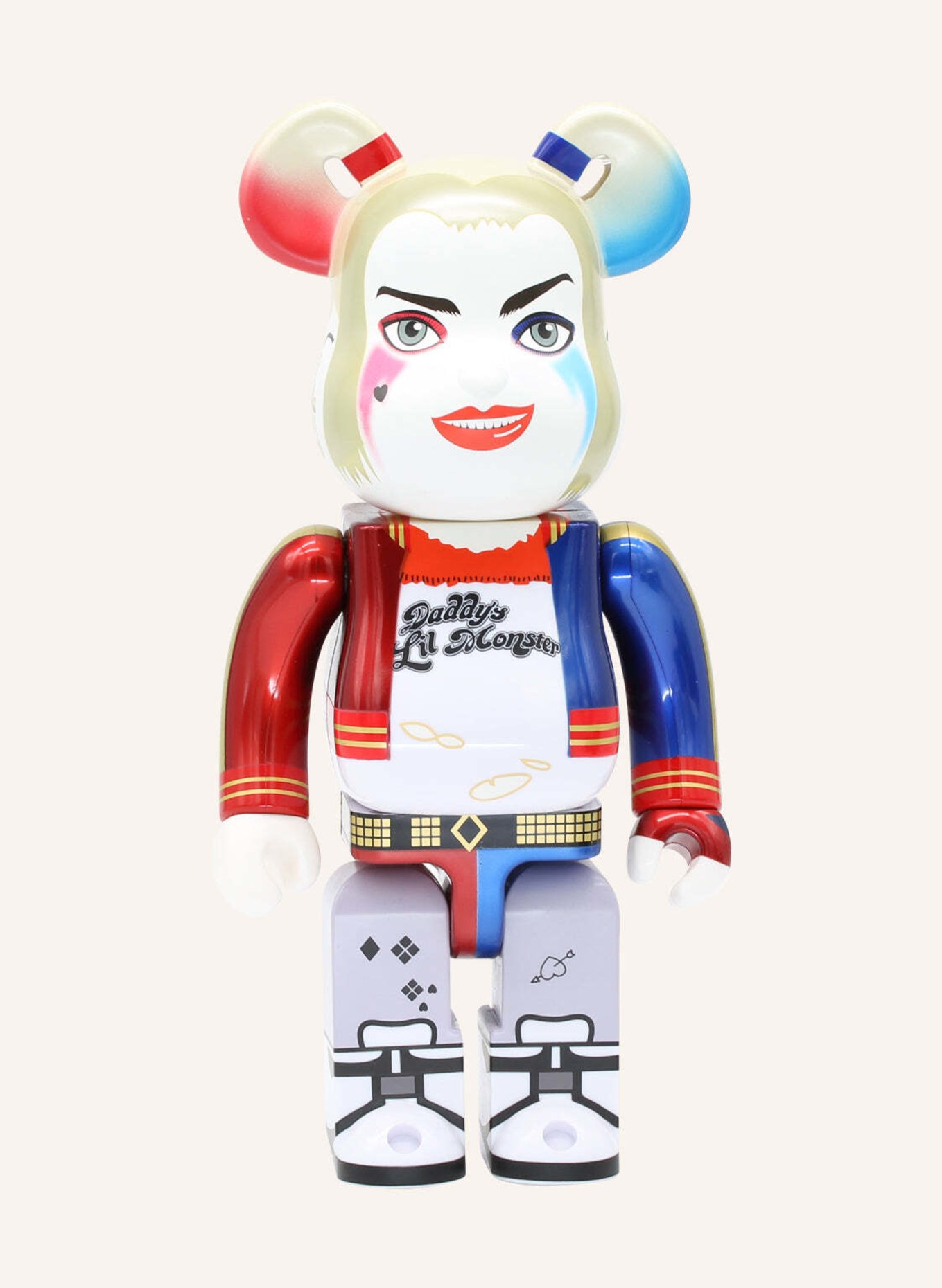 MEDICOM Figur BE@RBRICK HARLEY QUINN 400% BY BIBO, Farbe: HELLLILA (Bild 1)