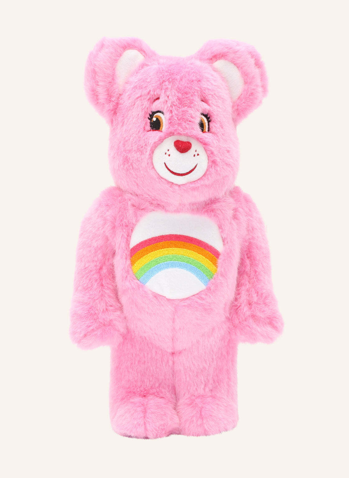 MEDICOM Figur BE@RBRICK CARE BEARS CHEER BEAR 400% BY BIBO, Farbe: PINK (Bild 1)