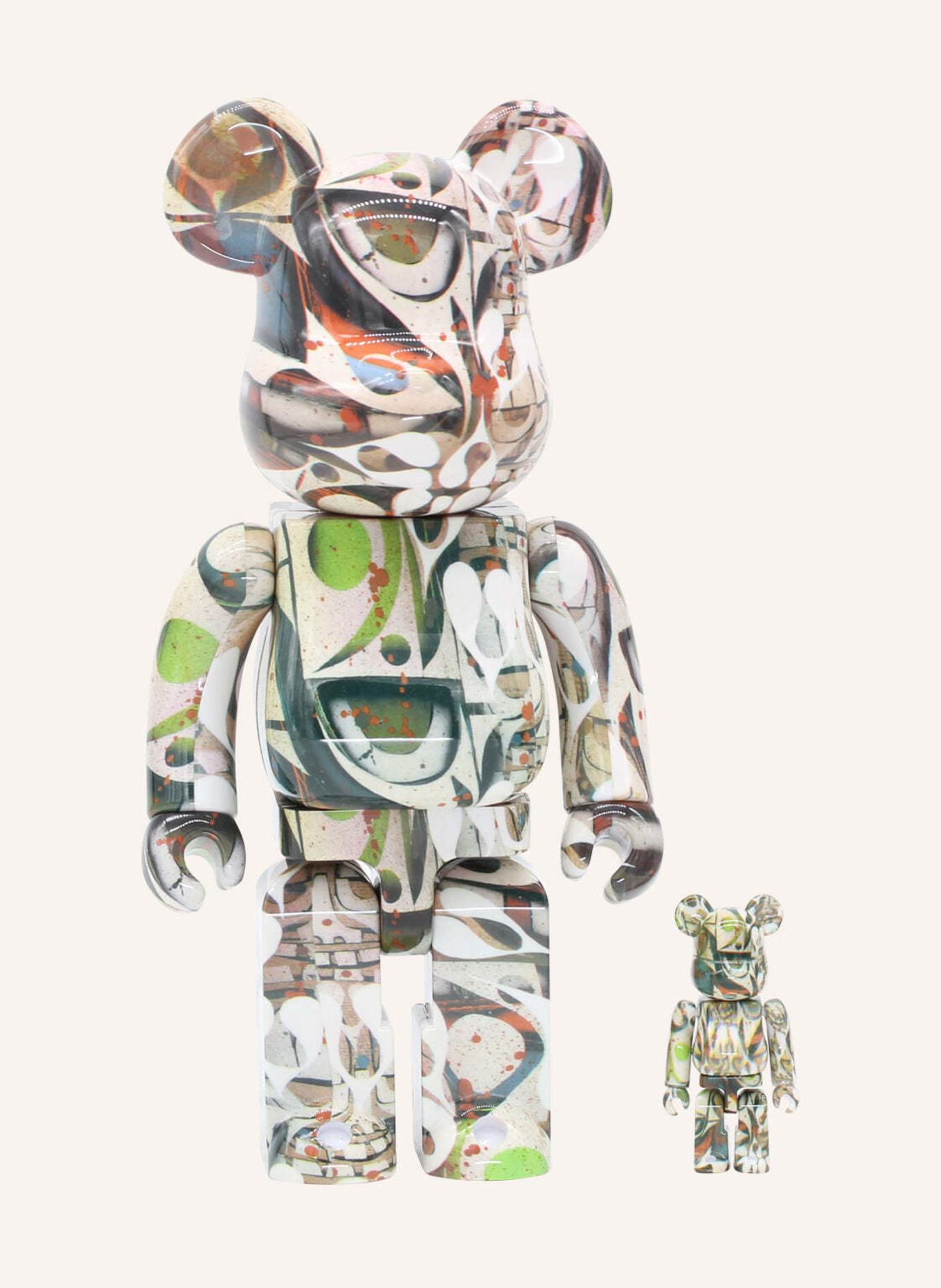 MEDICOM Figur BE@RBRICK PHIL FROST 100% + 400% SET BY BIBO, Farbe: HELLBRAUN (Bild 1)