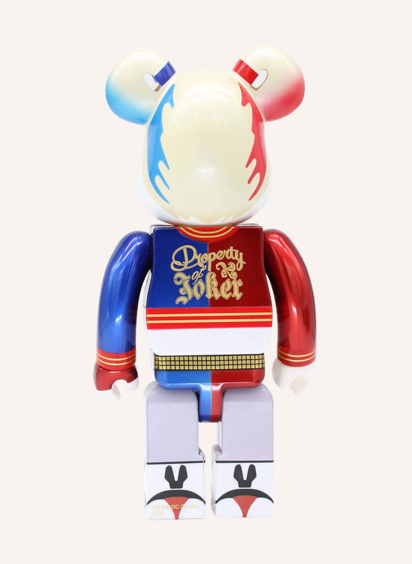 MEDICOM Figur BE@RBRICK HARLEY QUINN 400% BY BIBO, Farbe: HELLLILA (Bild 2)