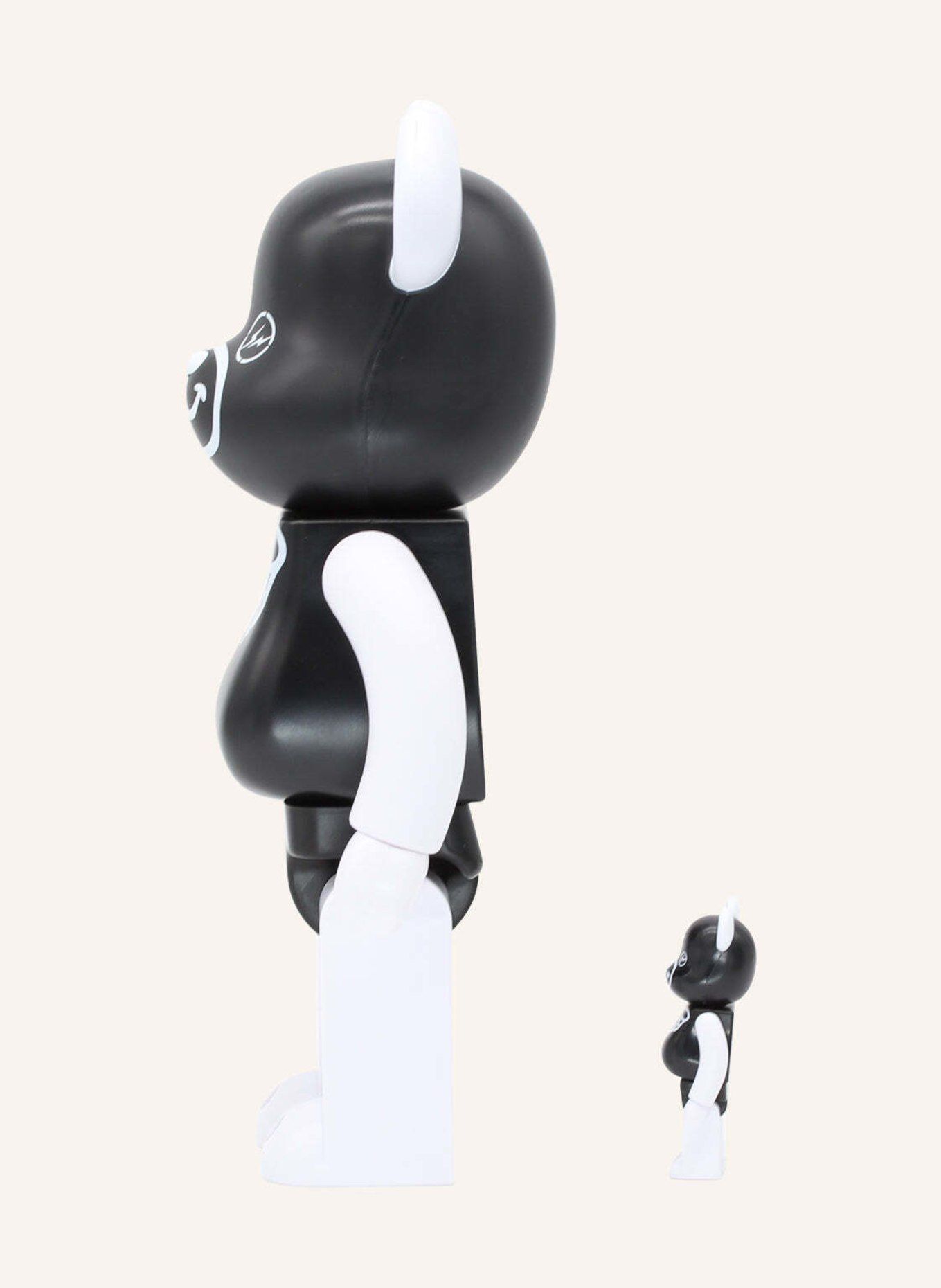 MEDICOM Figur BE@RBRICK FREEMASONRY X FRAGMENT 100% + 400% SET BY BIBO, Farbe: SCHWARZ (Bild 3)