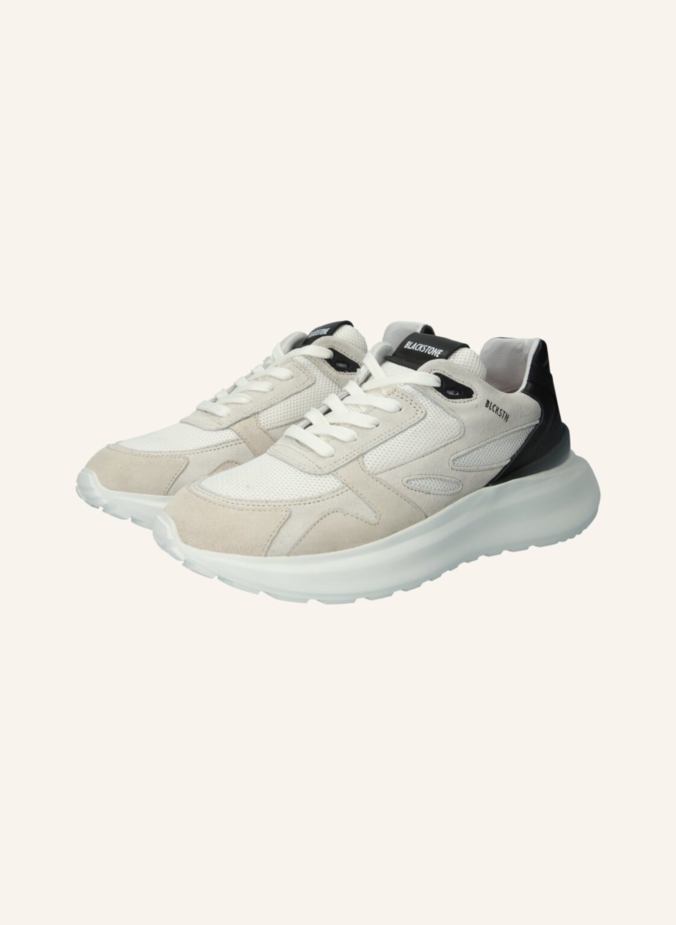 BLACKSTONE Sneaker: WEISS