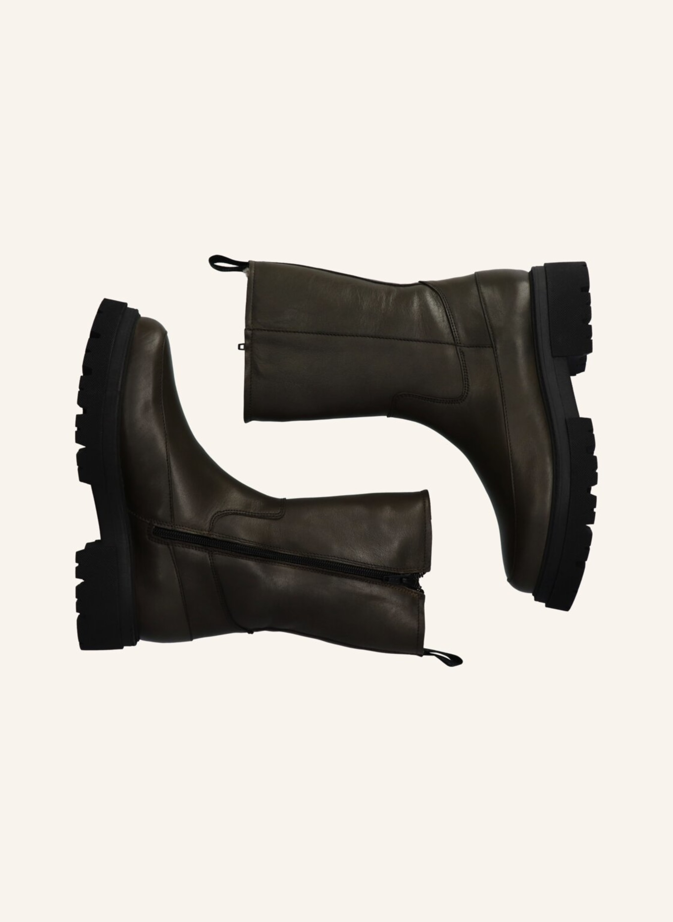 BLACKSTONE Schnürboots: DUNKELGRÜN