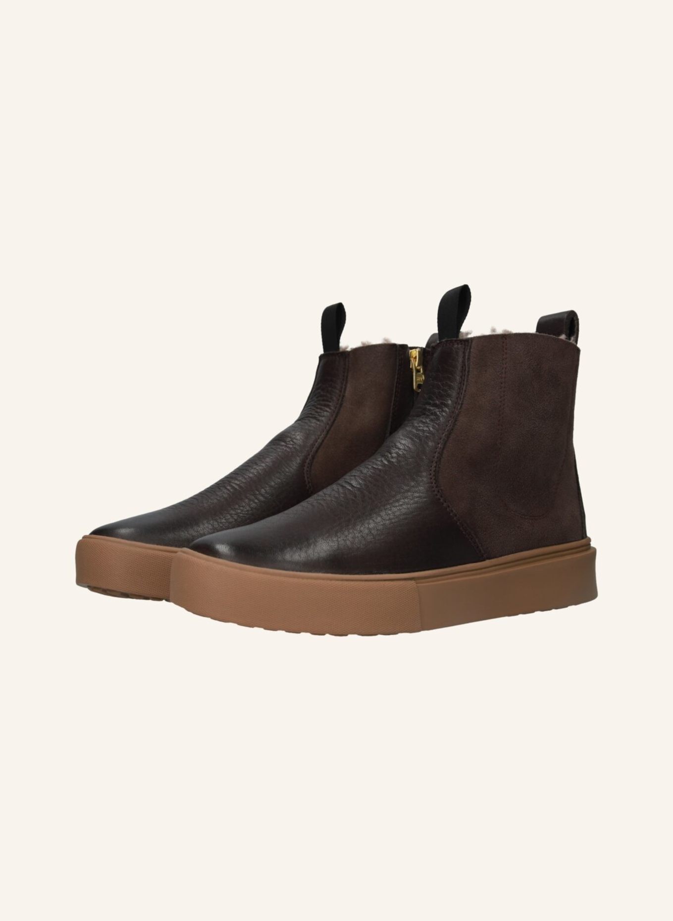 BLACKSTONE Chelsea-Boots, Farbe: DUNKELBRAUN (Bild 1)