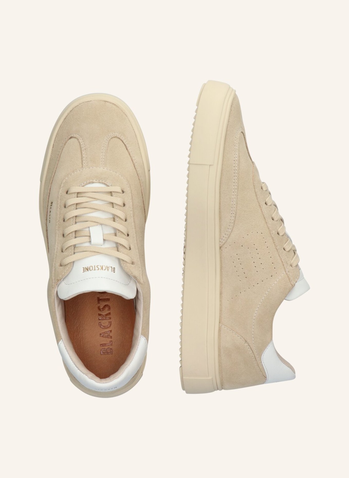 BLACKSTONE Sneaker: BEIGE