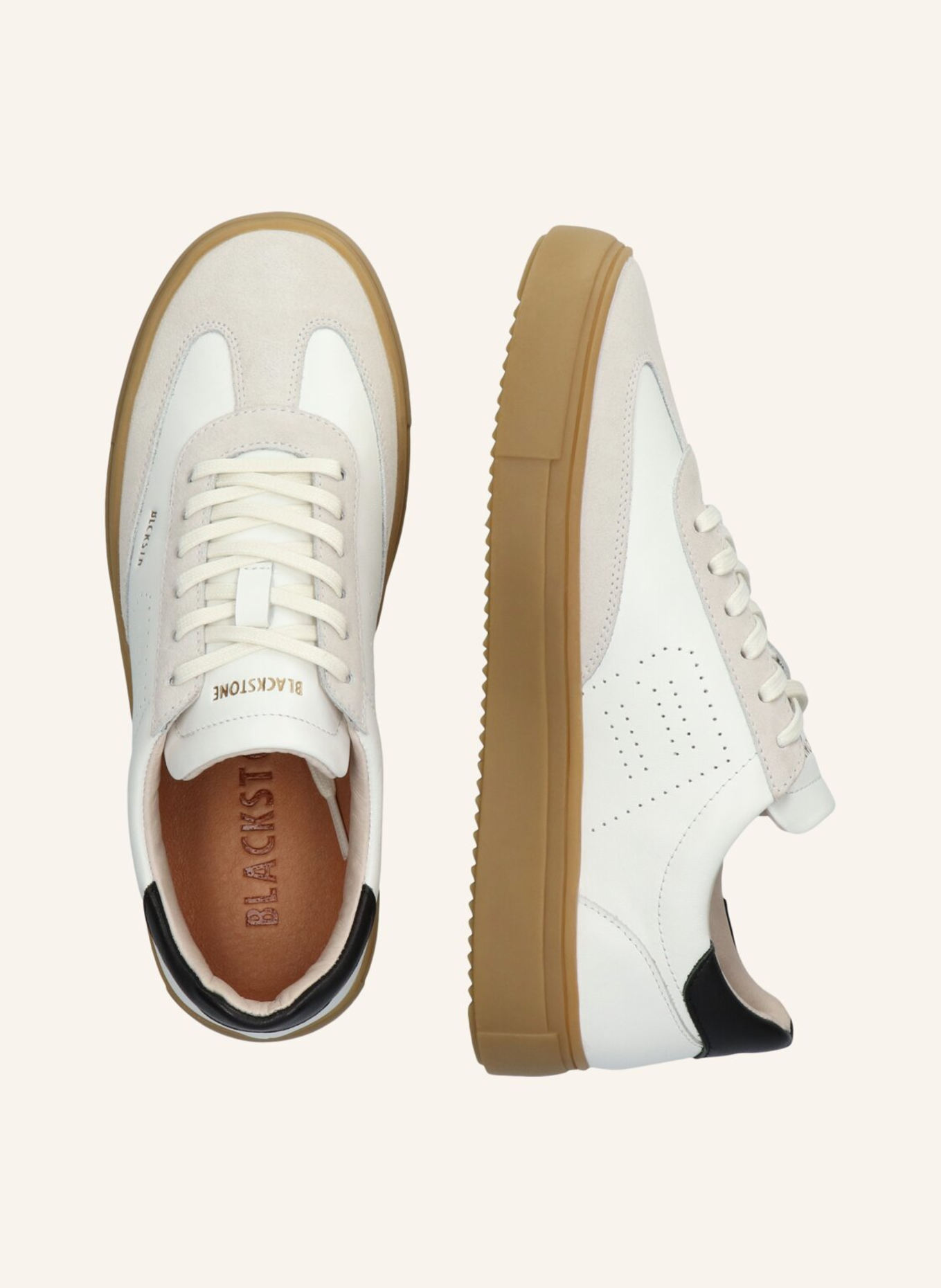 BLACKSTONE Sneaker: WEISS