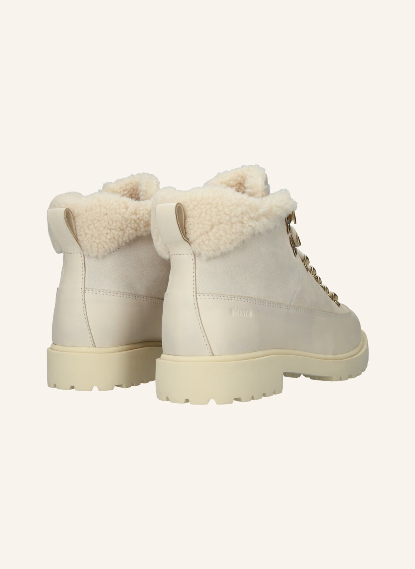 BLACKSTONE Schnürboots: CREME