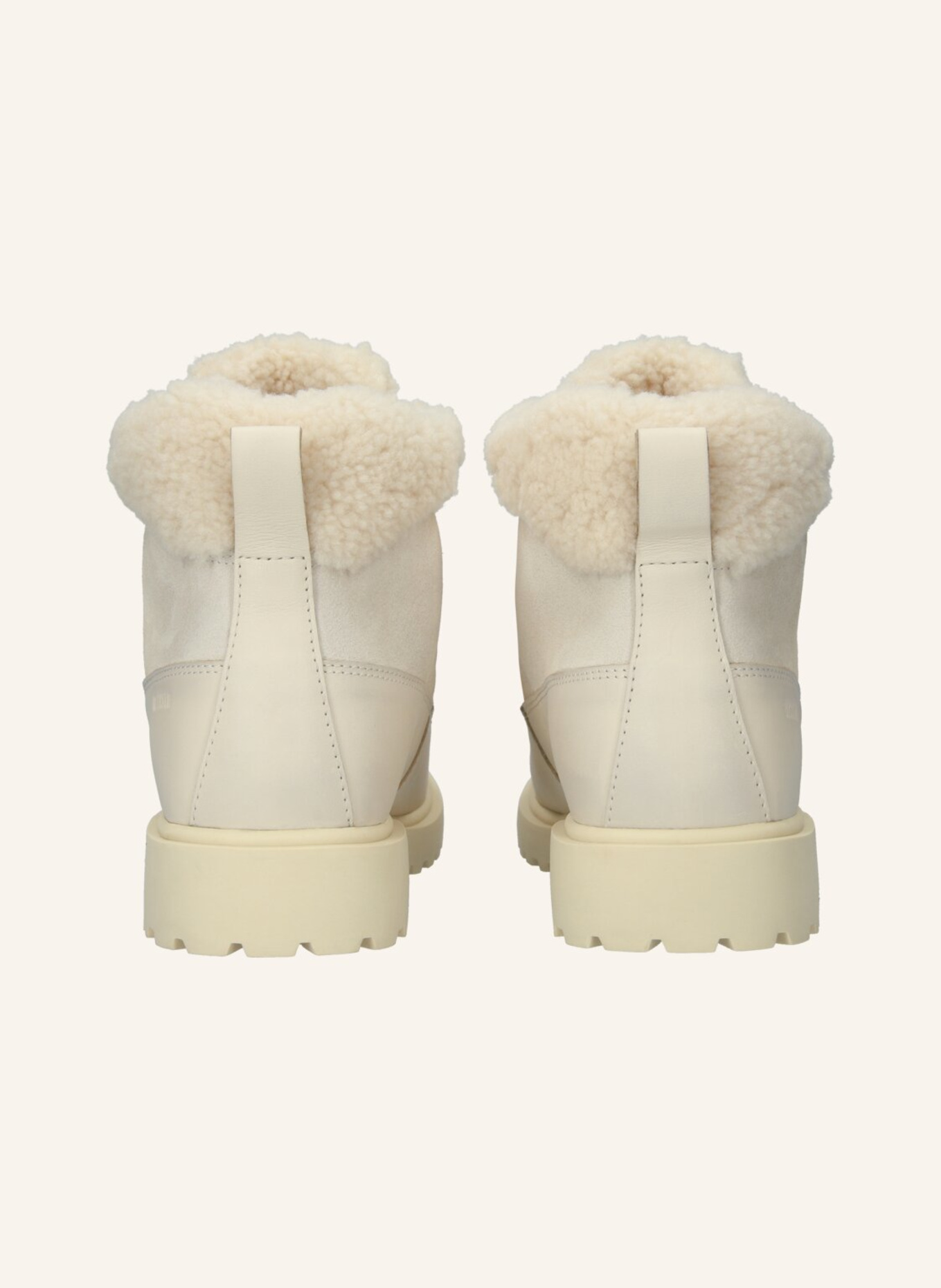 BLACKSTONE Schnürboots: CREME