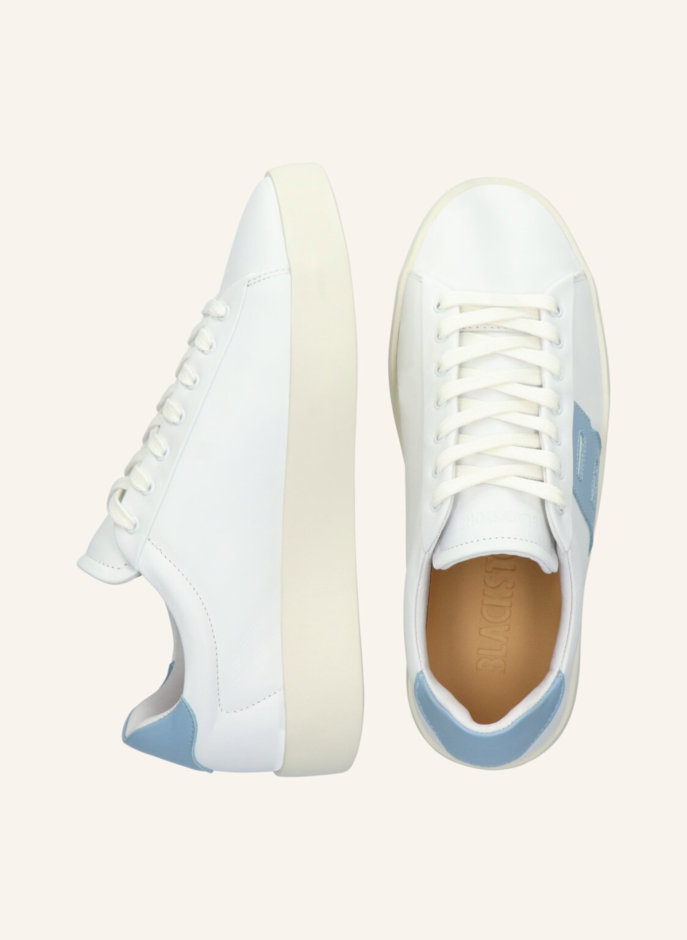 BLACKSTONE Sneaker: WEISS