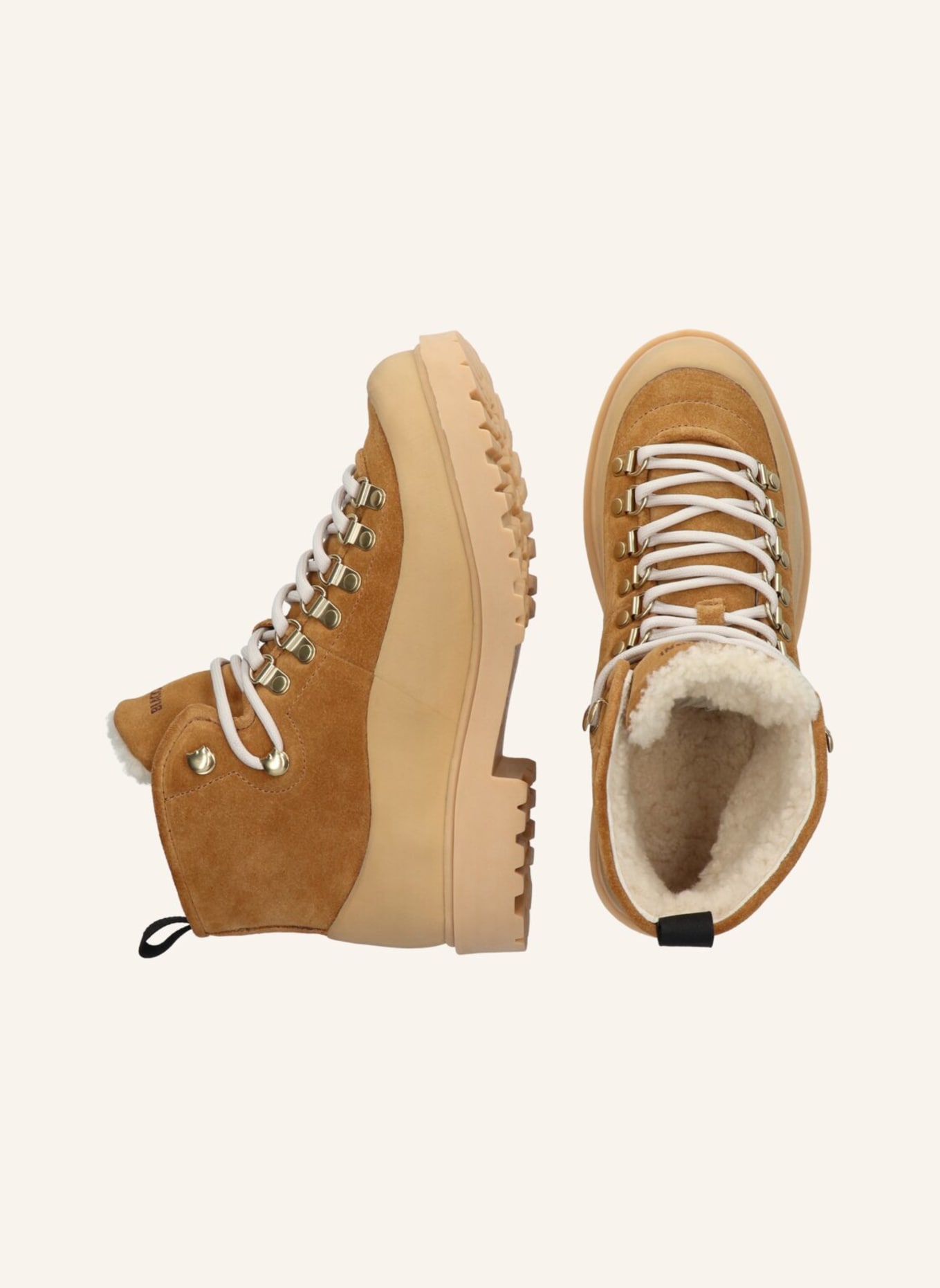 BLACKSTONE Schnürboots: COGNAC