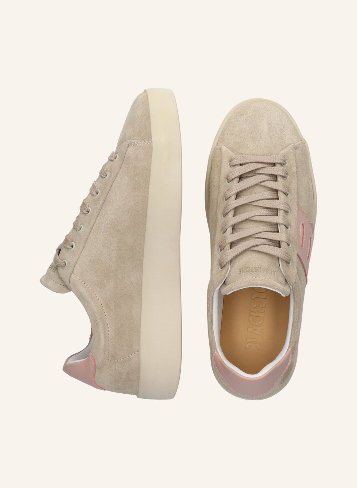 BLACKSTONE Sneaker: BEIGE