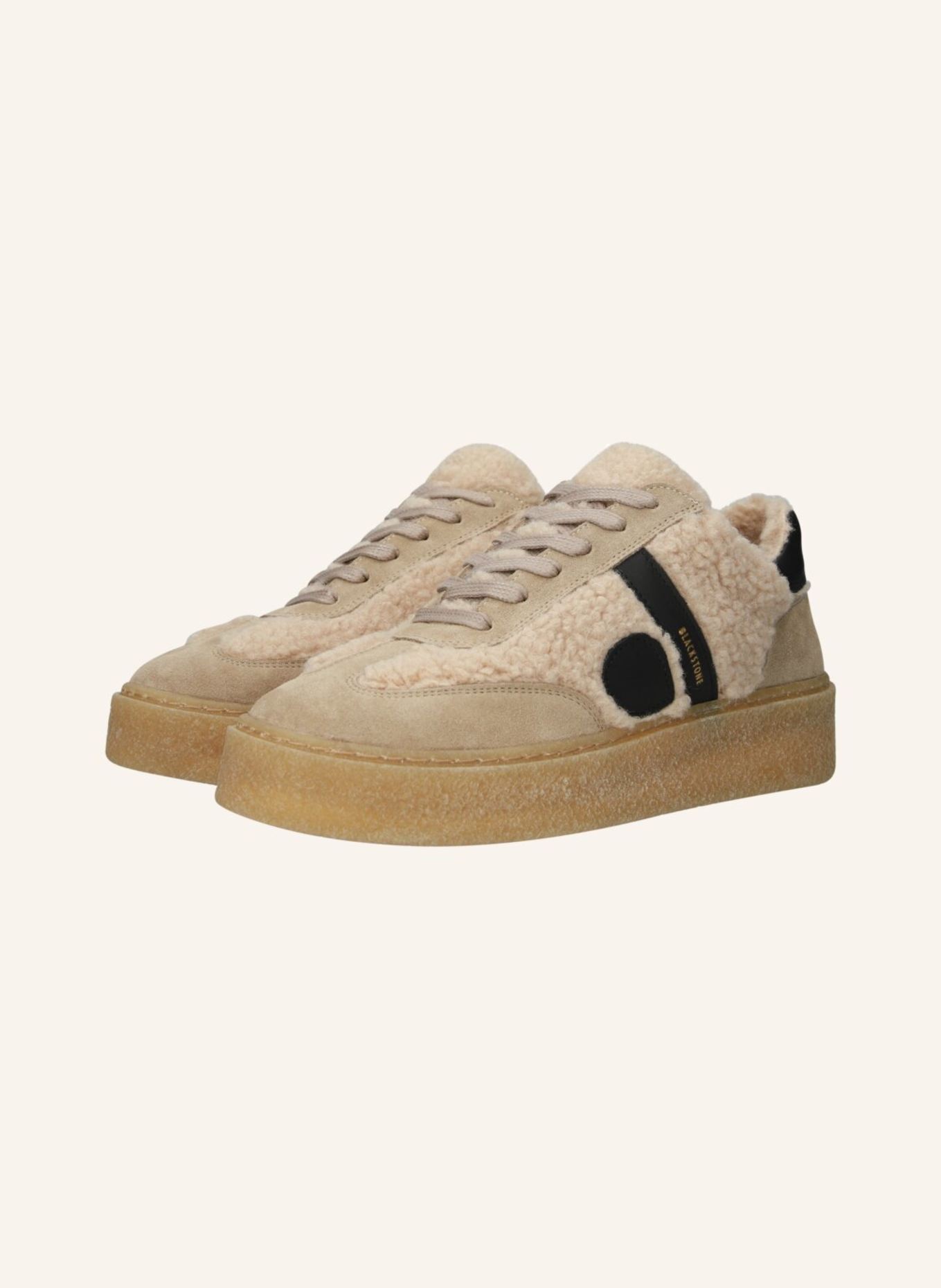 BLACKSTONE Sneaker: BEIGE