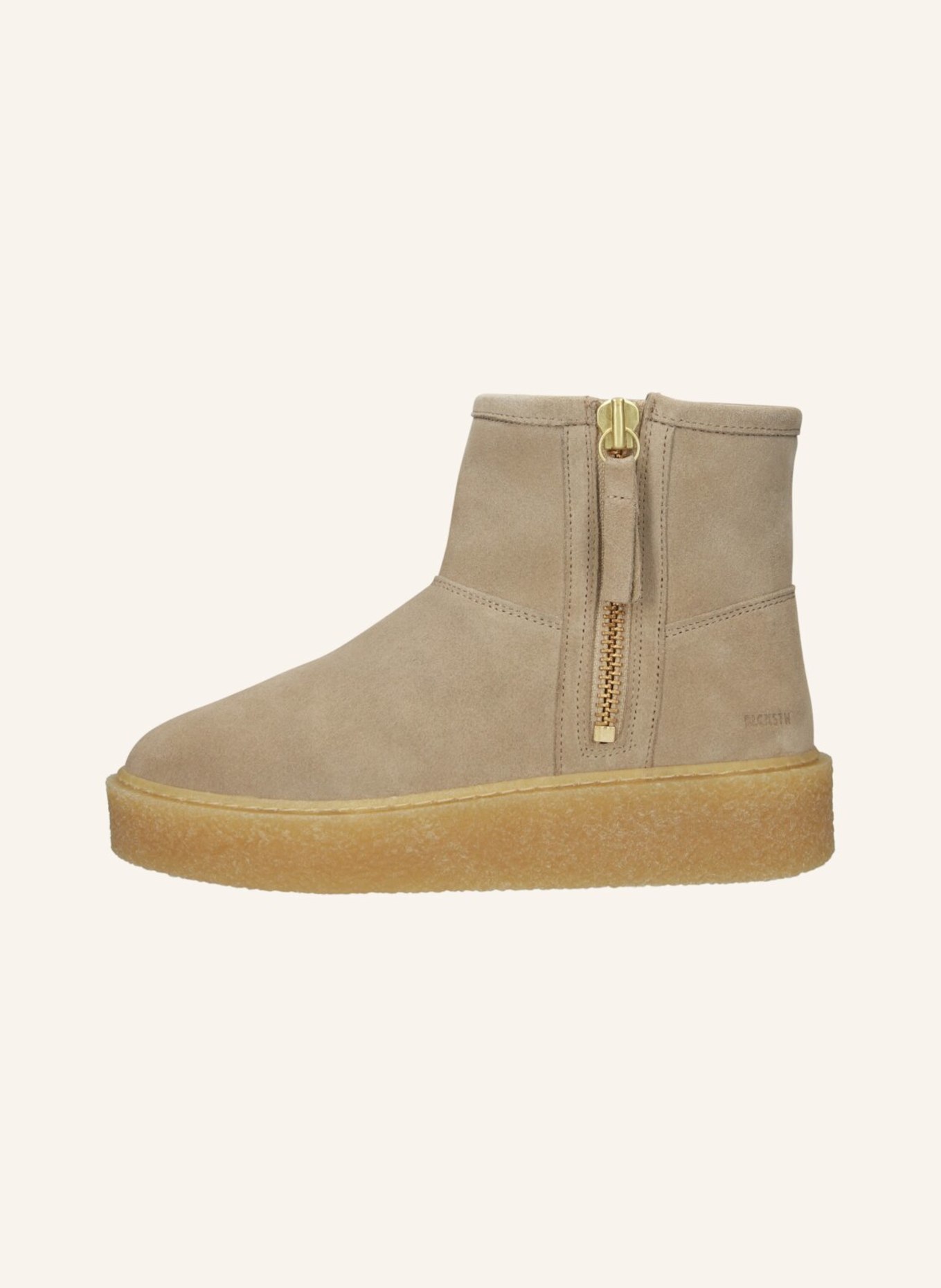 BLACKSTONE Schnürboots: BEIGE