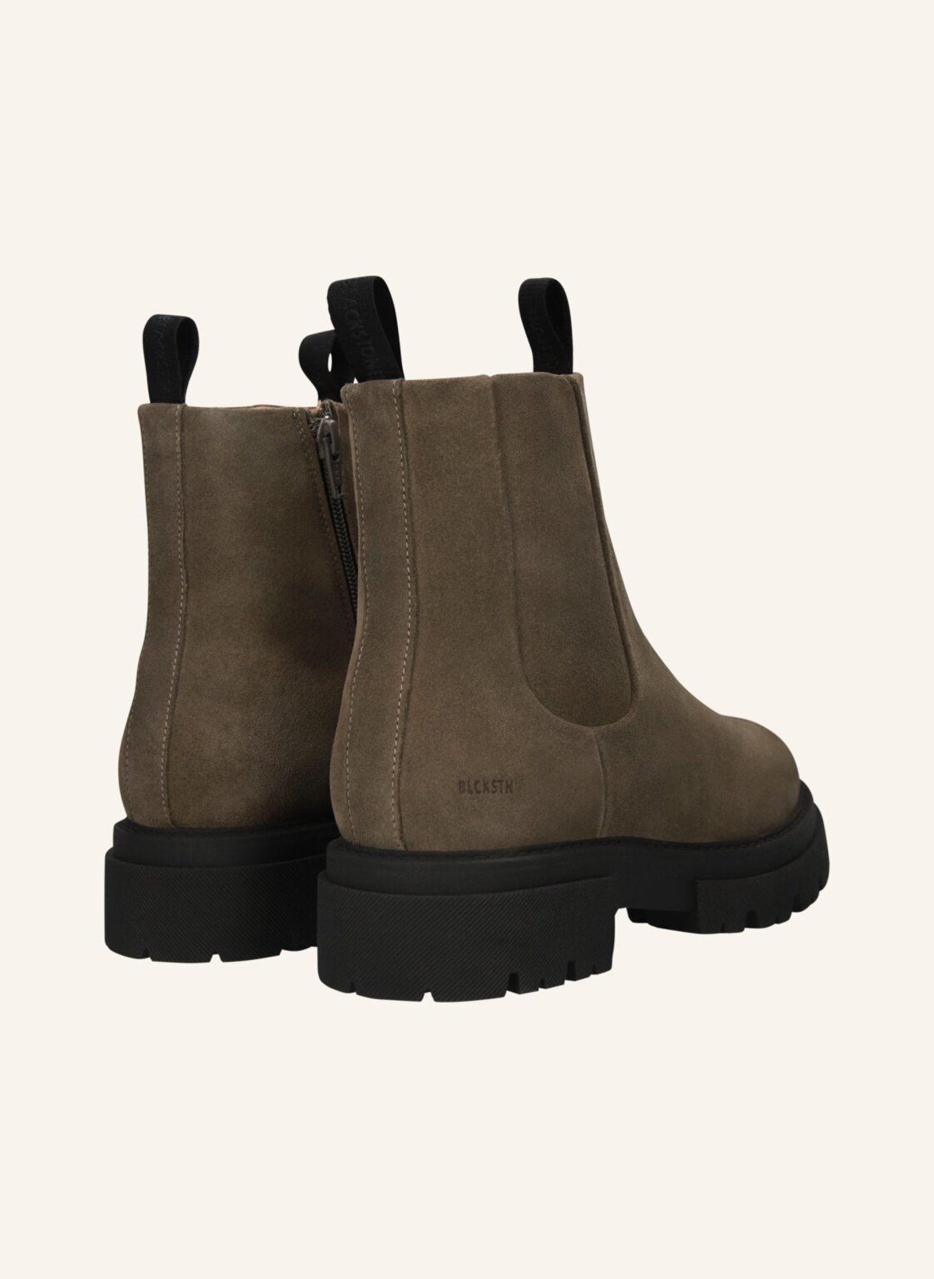BLACKSTONE Chelsea-Boots: GRAU