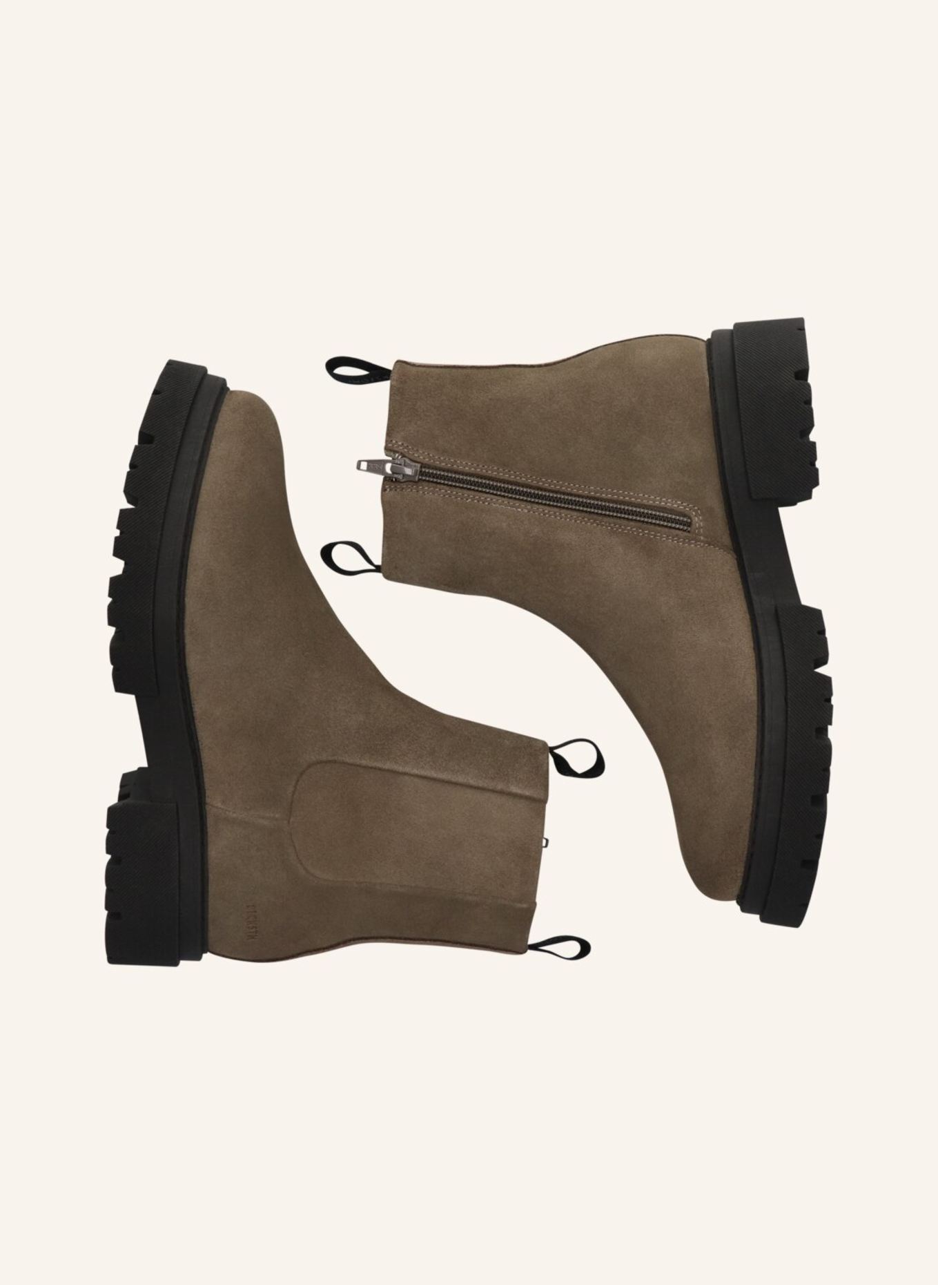 BLACKSTONE Chelsea-Boots: GRAU