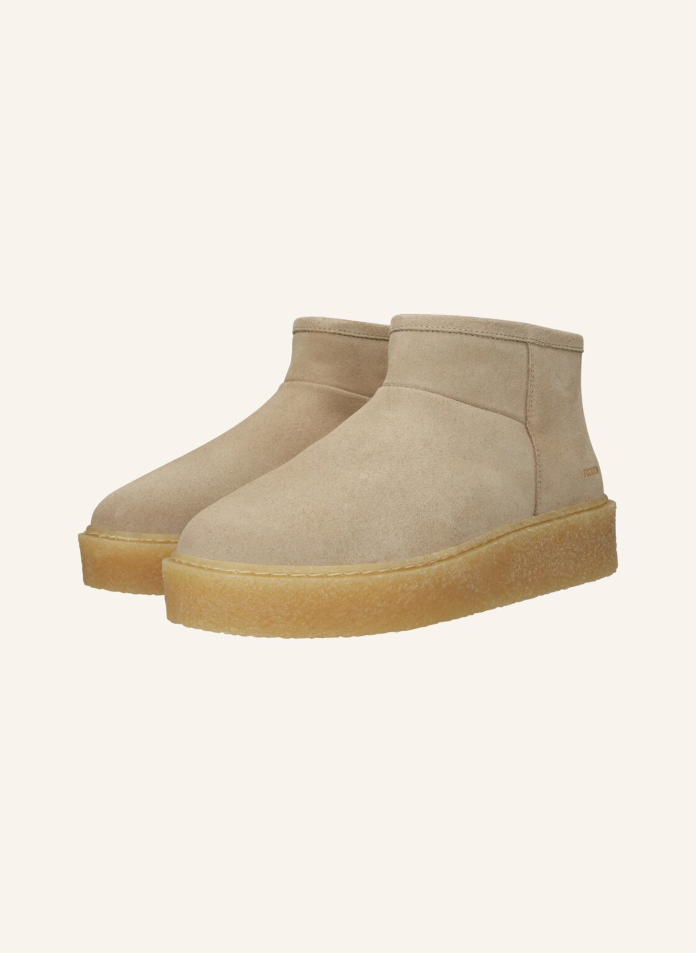 BLACKSTONE Schnürboots: BEIGE