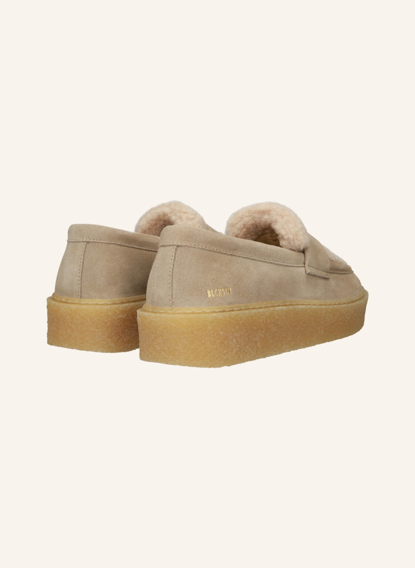 BLACKSTONE Slip-ons: BEIGE